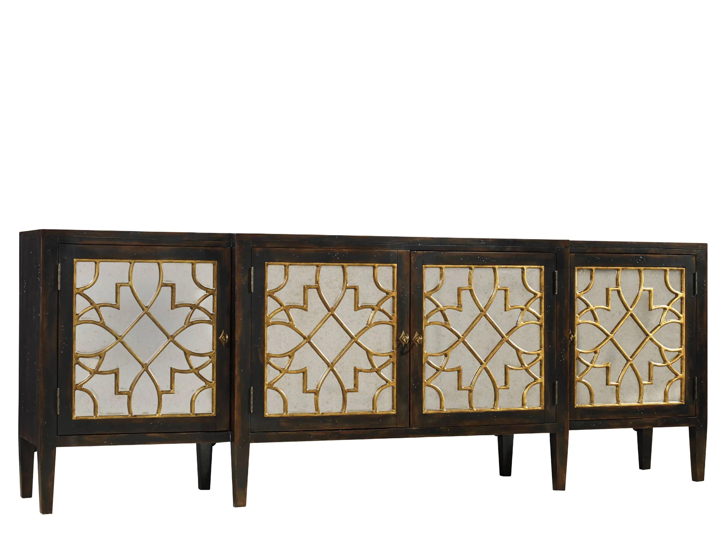 Sanctuary Rectangular Mirrored Console