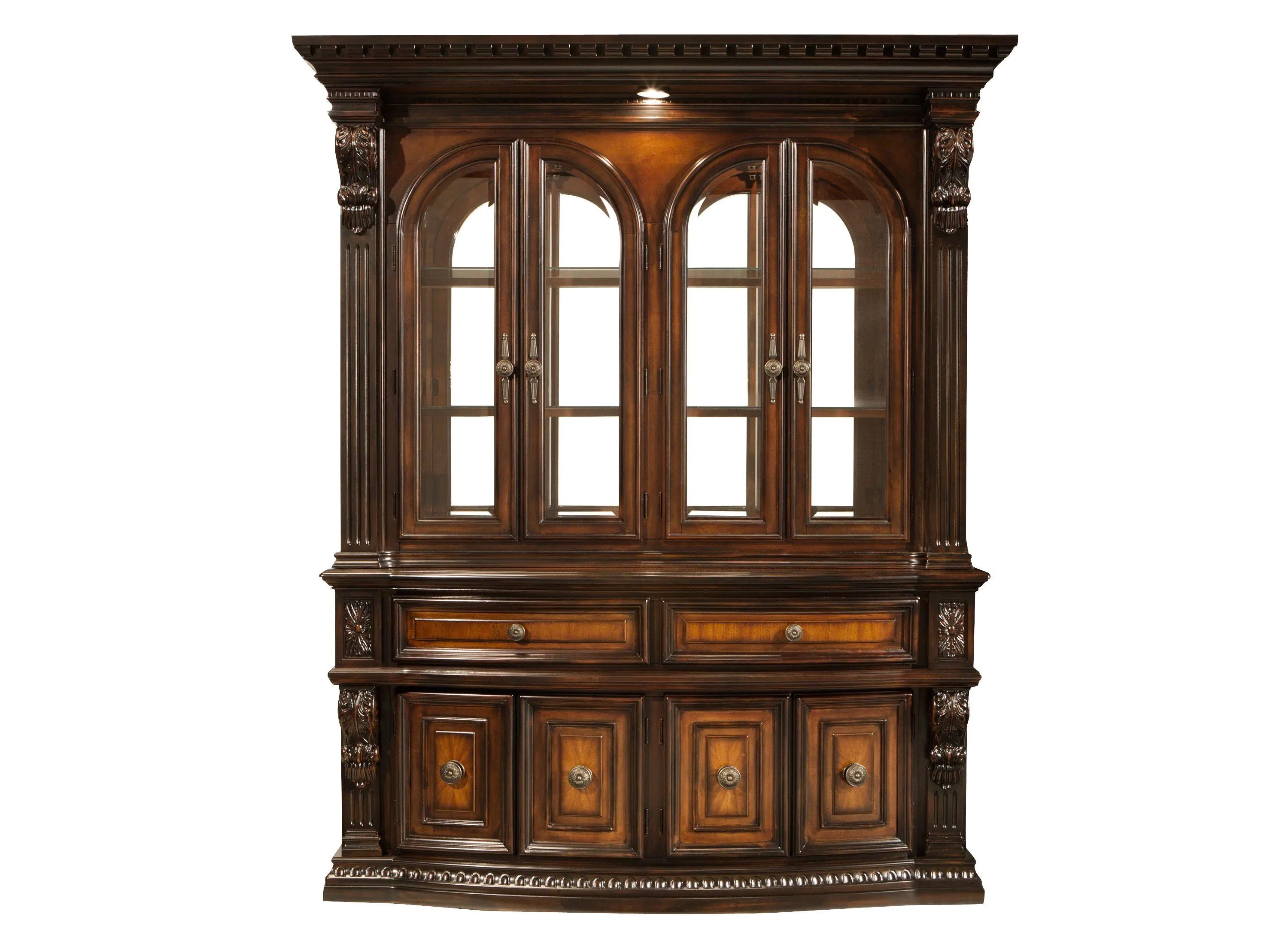 Bradford Heights 2-pc. China Cabinet w/ Lighting