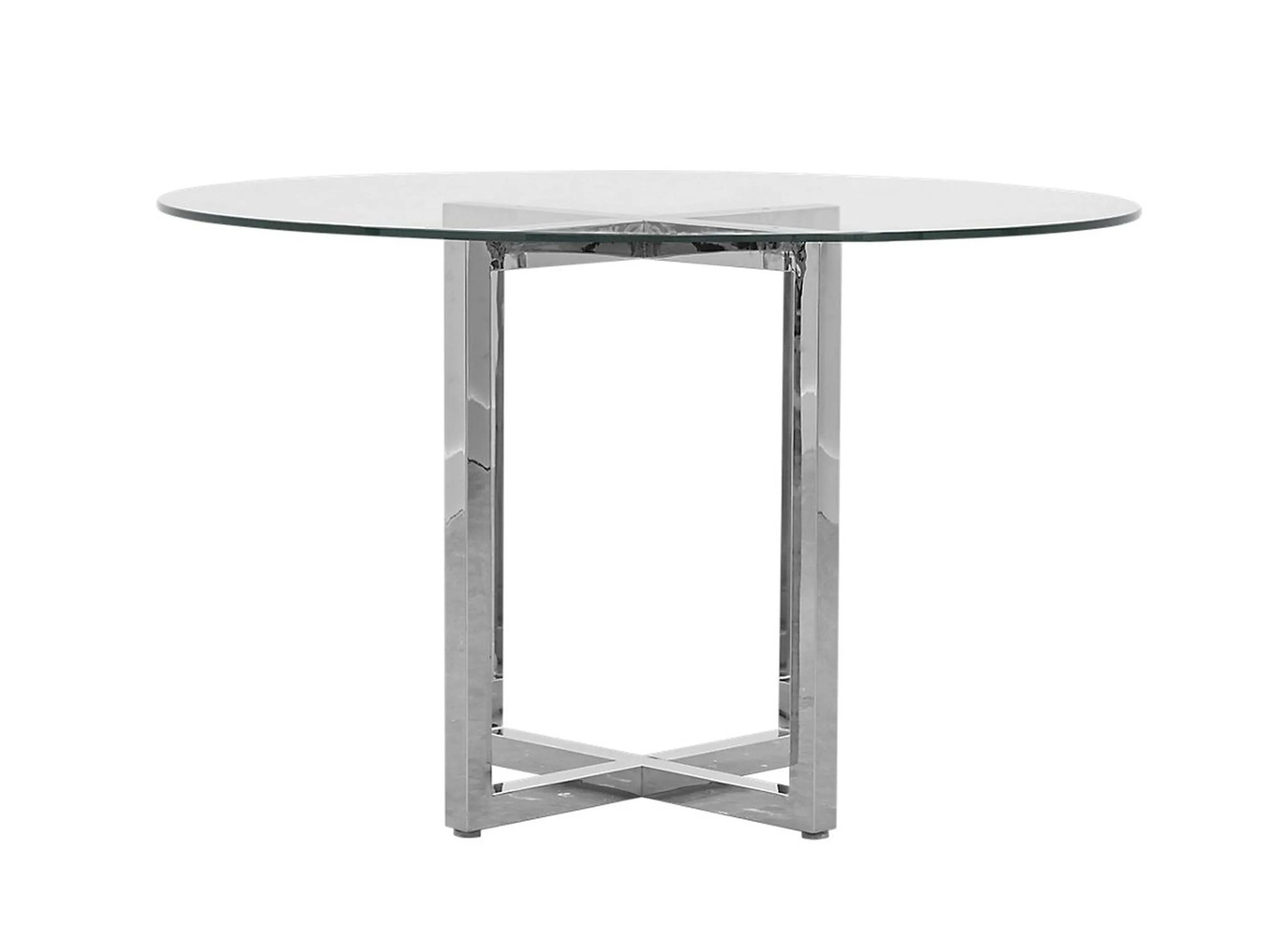 Amalfi Round Glass Pub Table