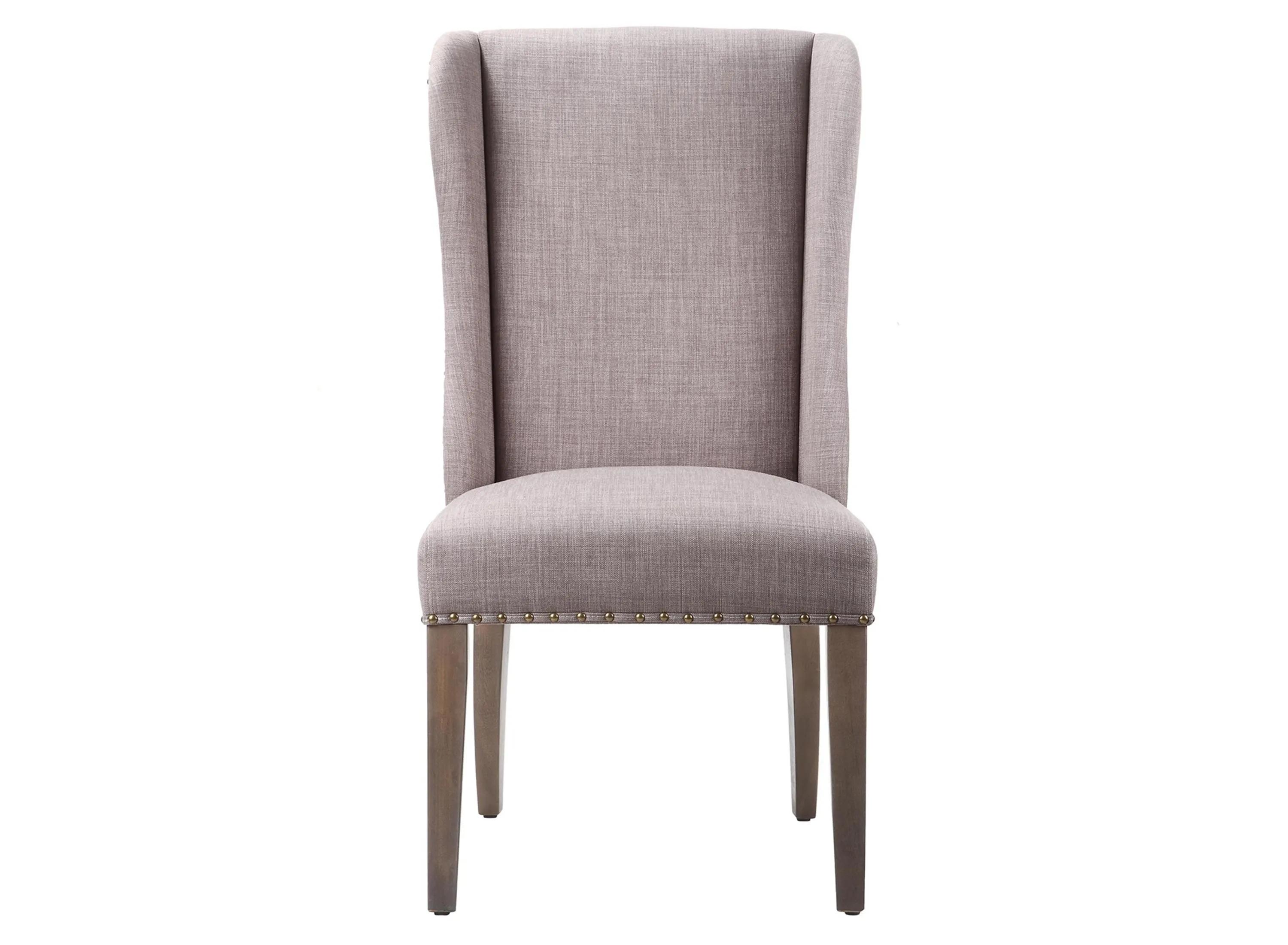 Crossroads Alex Upholstered Wingback Dining Chair (set of 2)