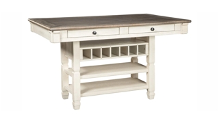 Aspen Counter-Height Dining Table w/ Wine Storage