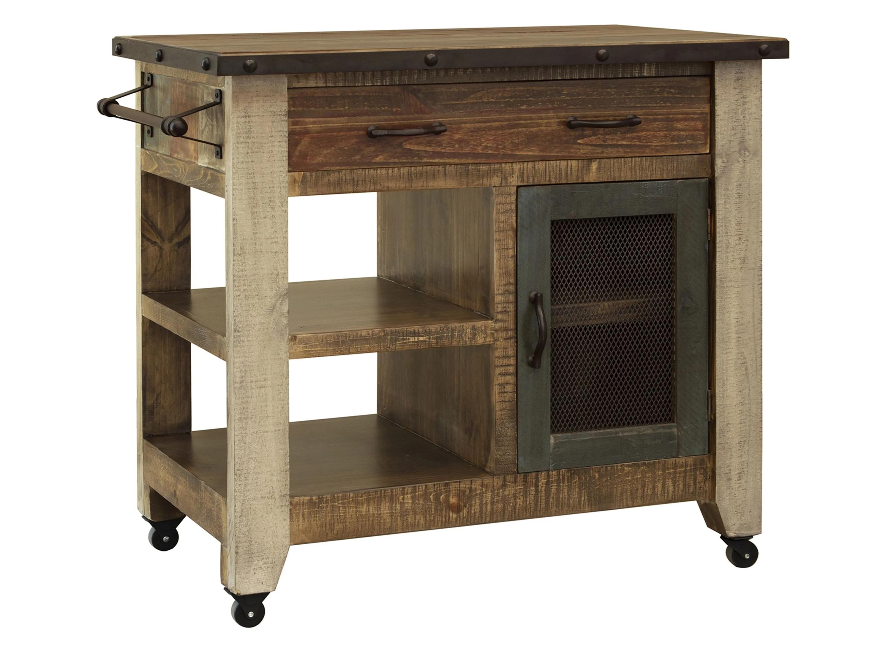 Antique Petite Kitchen Island