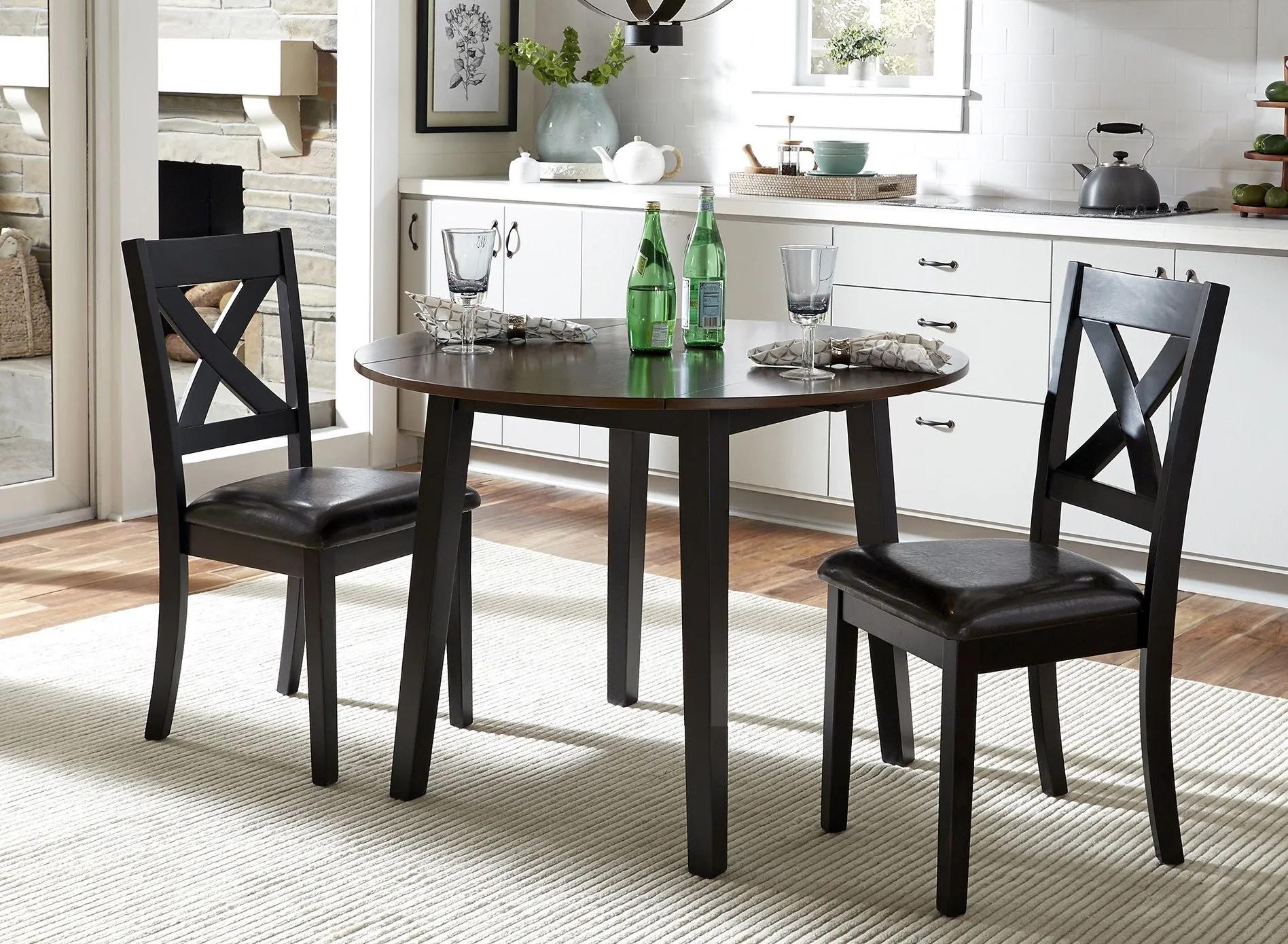 704226432 Thornton 3-Pc Drop Leaf Dining Set sku 704226432