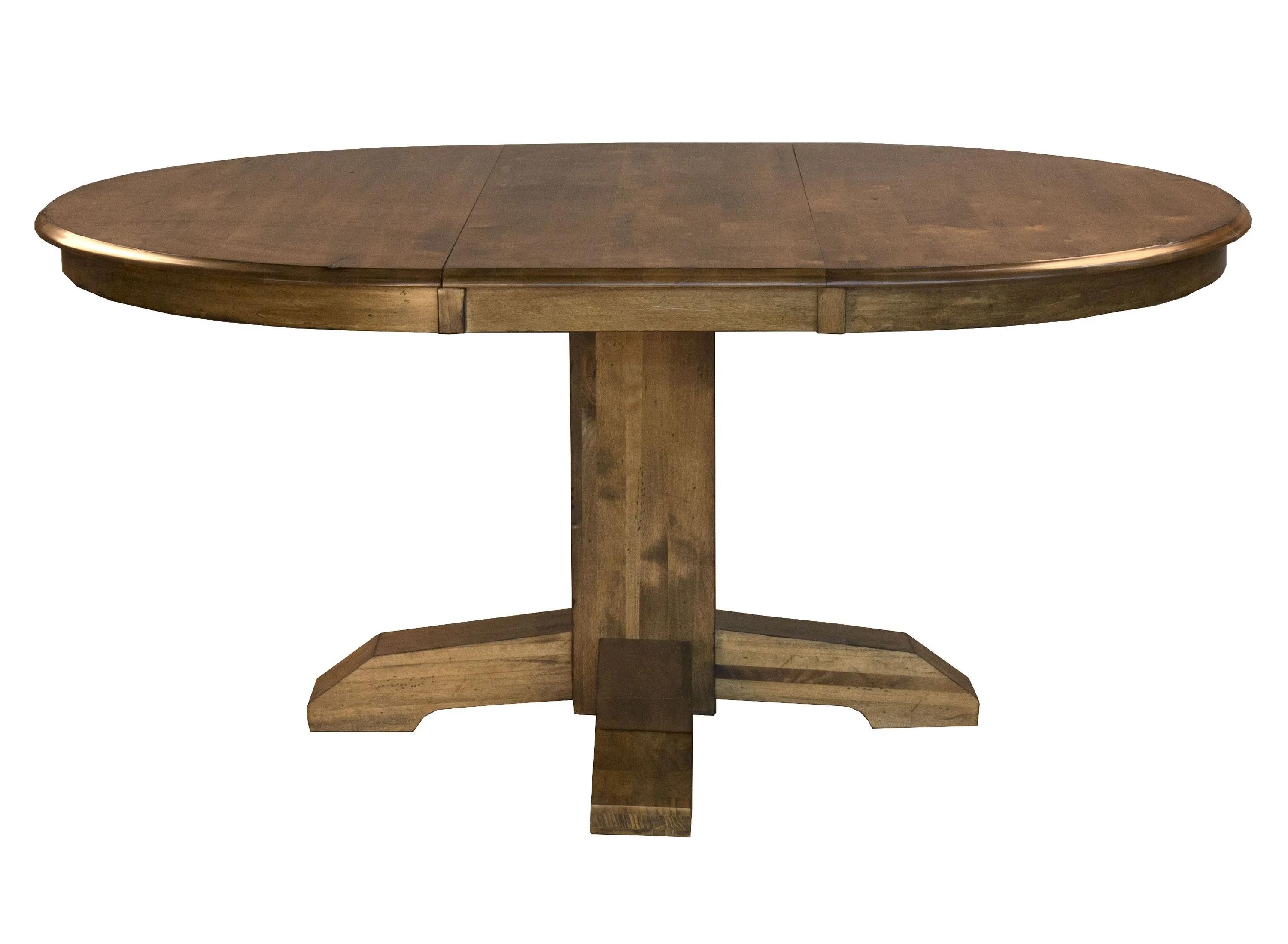 Bennett Round Dining Table with Leaf