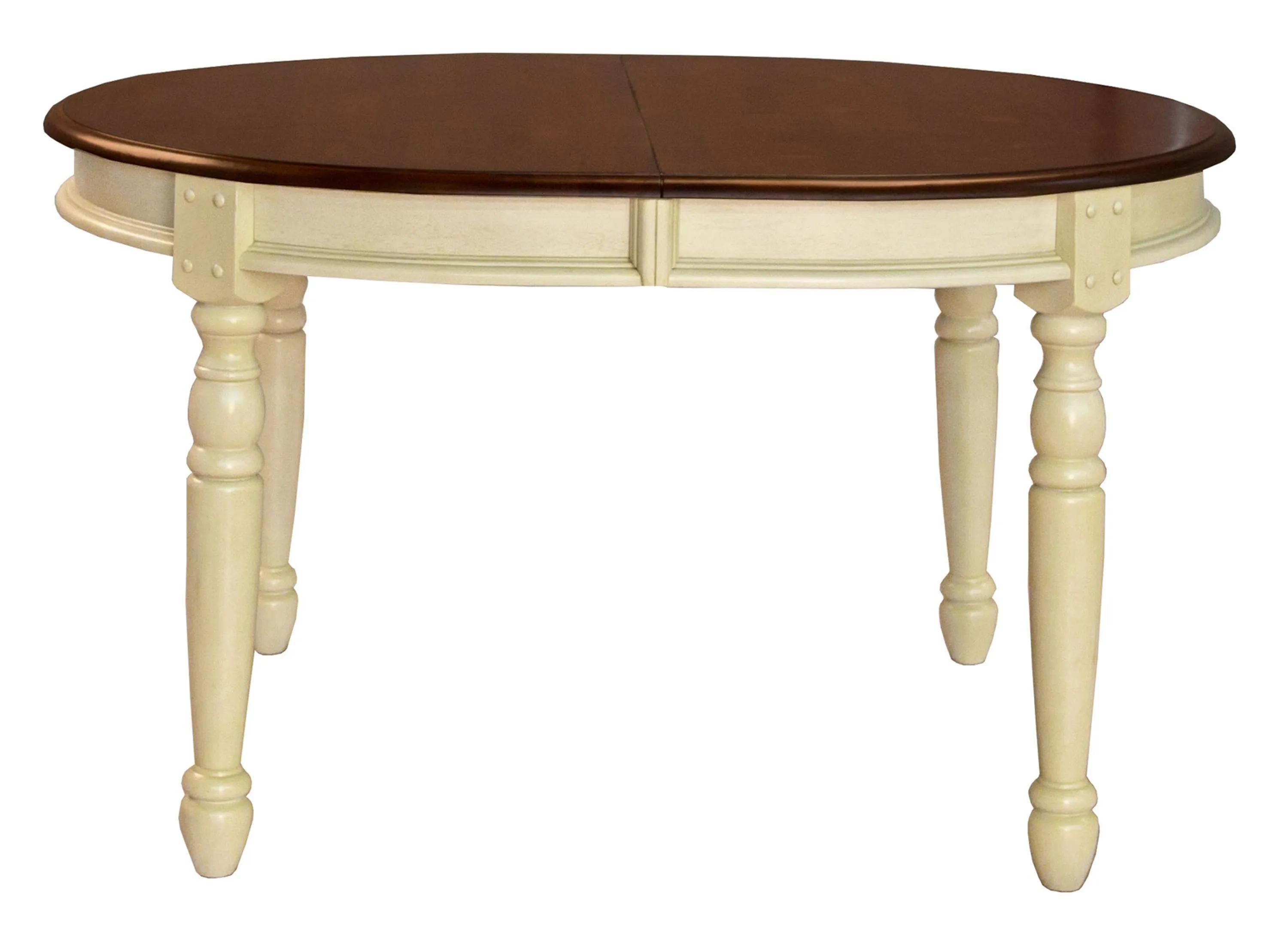 British Isles Oval Double-Leaf Dining Table