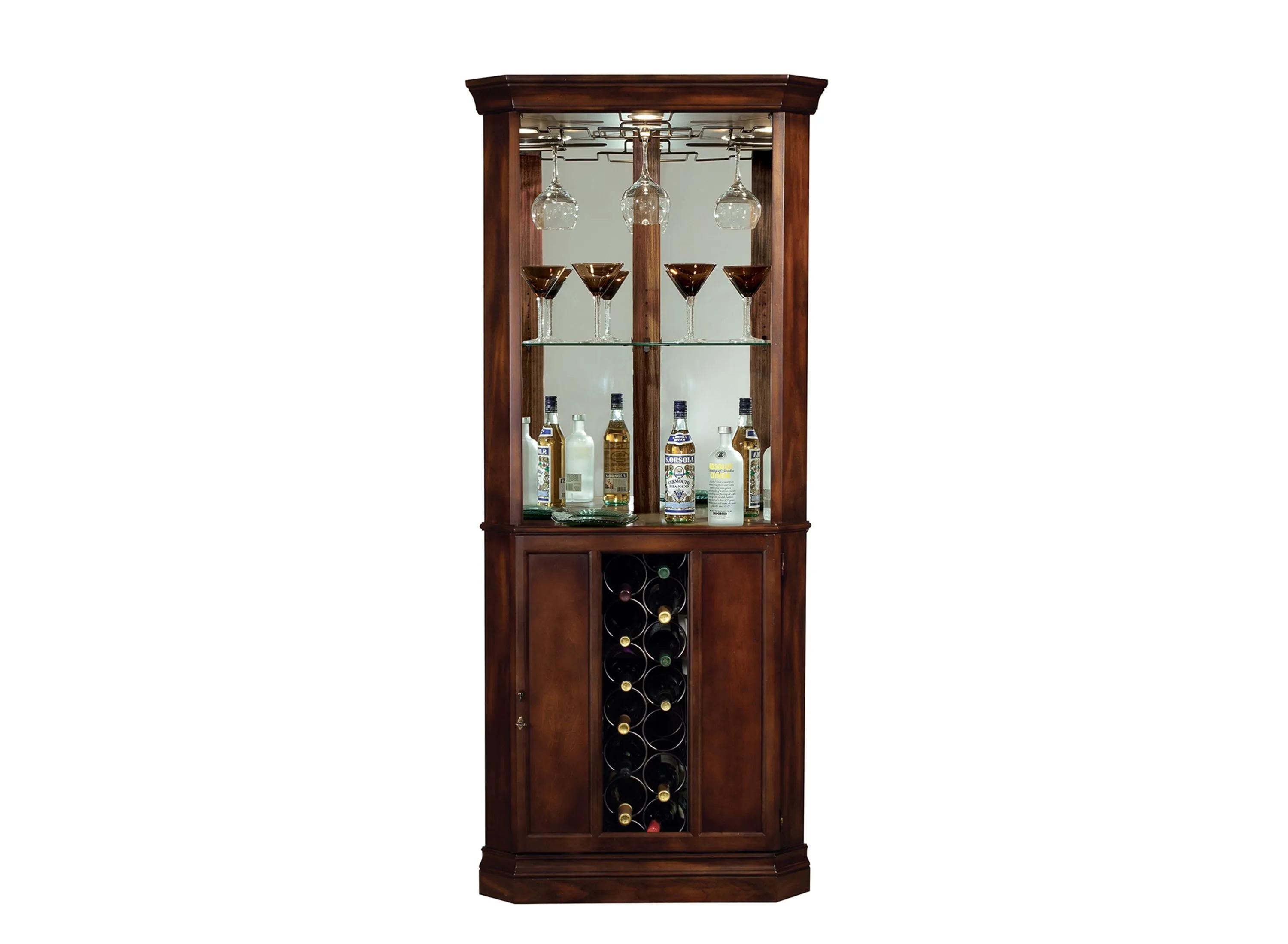 707369002 Piedmont Corner Wine Cabinet sku 707369002