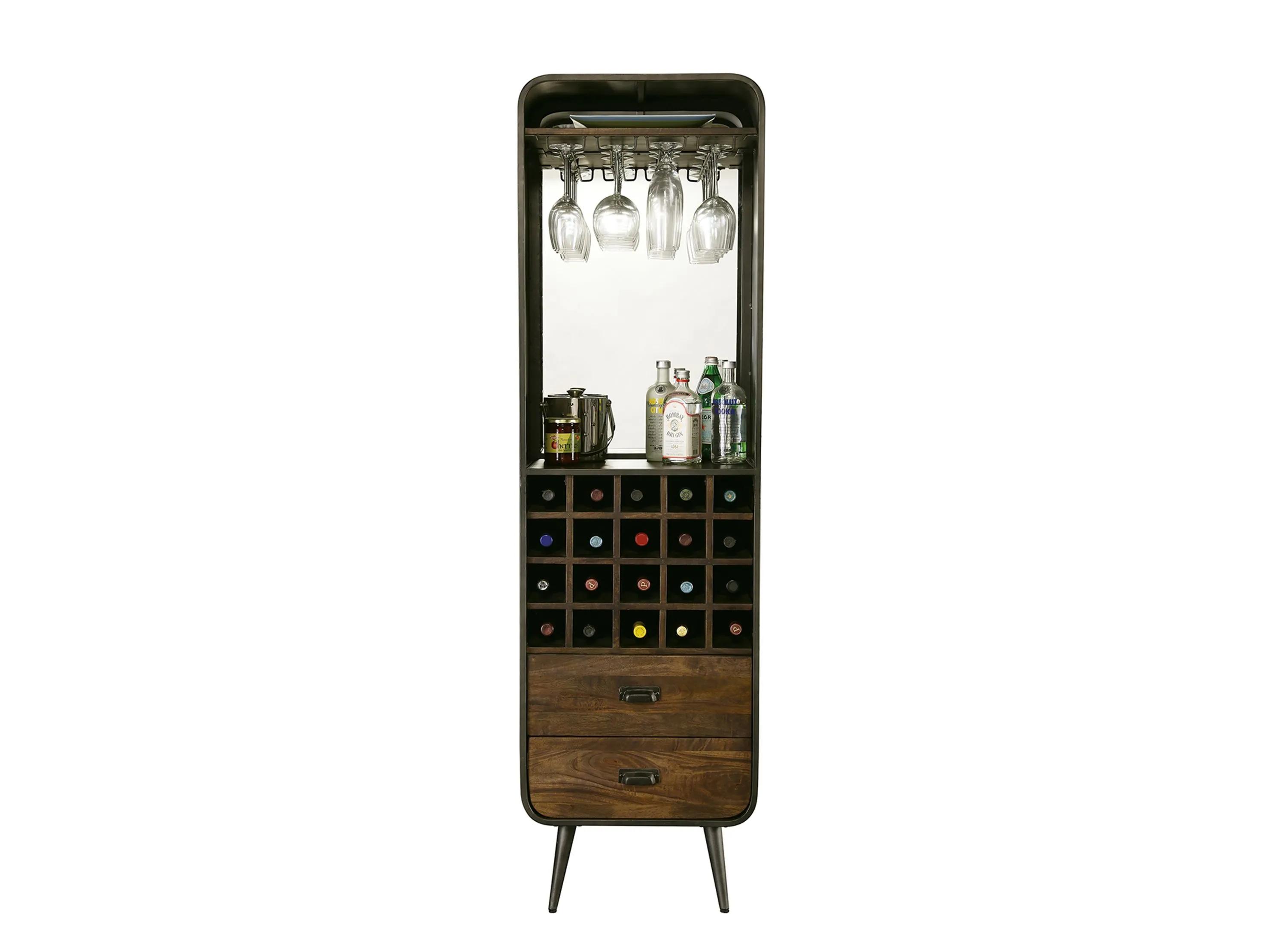 Aged Century Wine & Bar Cabinet
