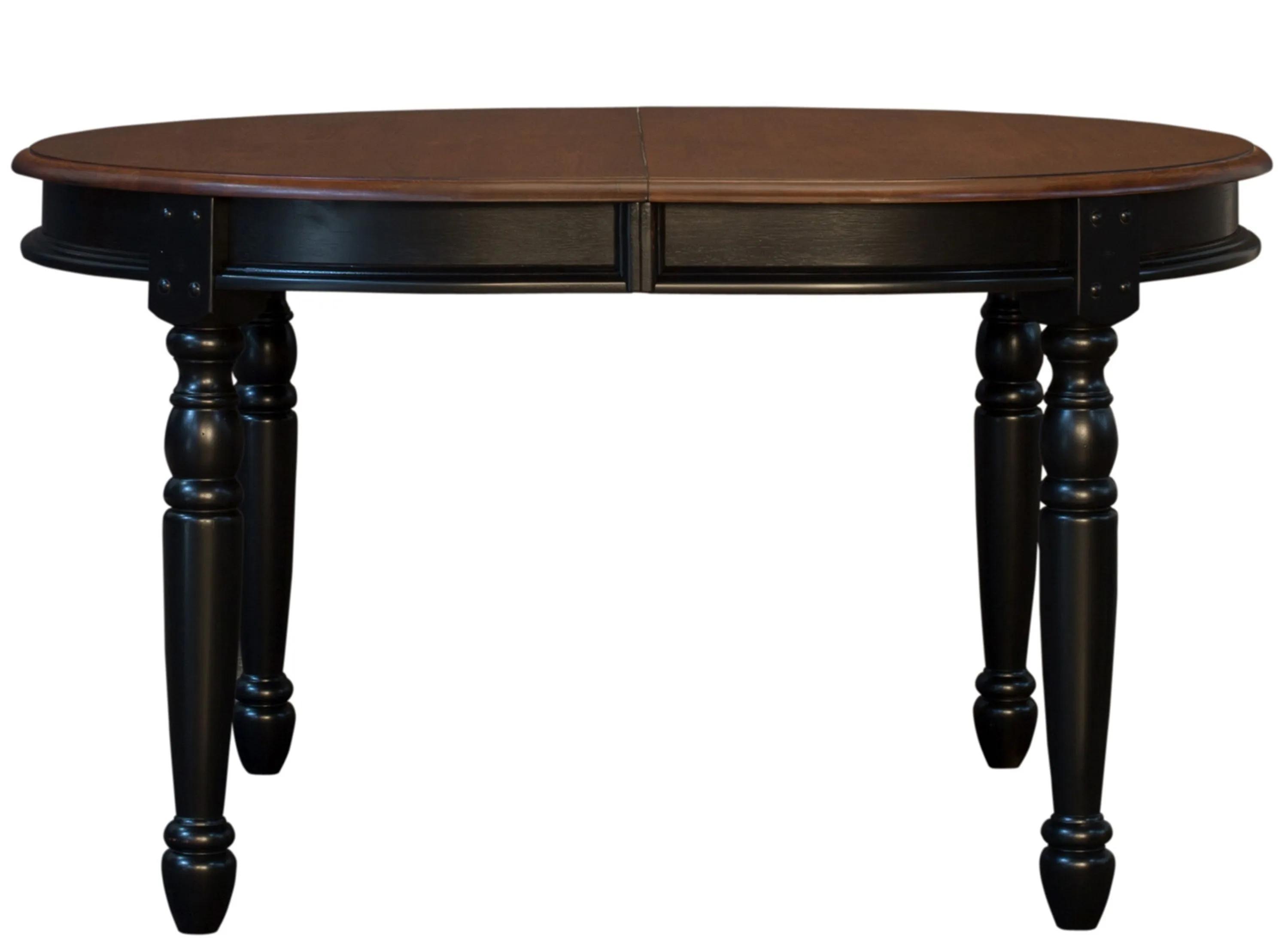 British Isles Oval Dining Table with Leaves