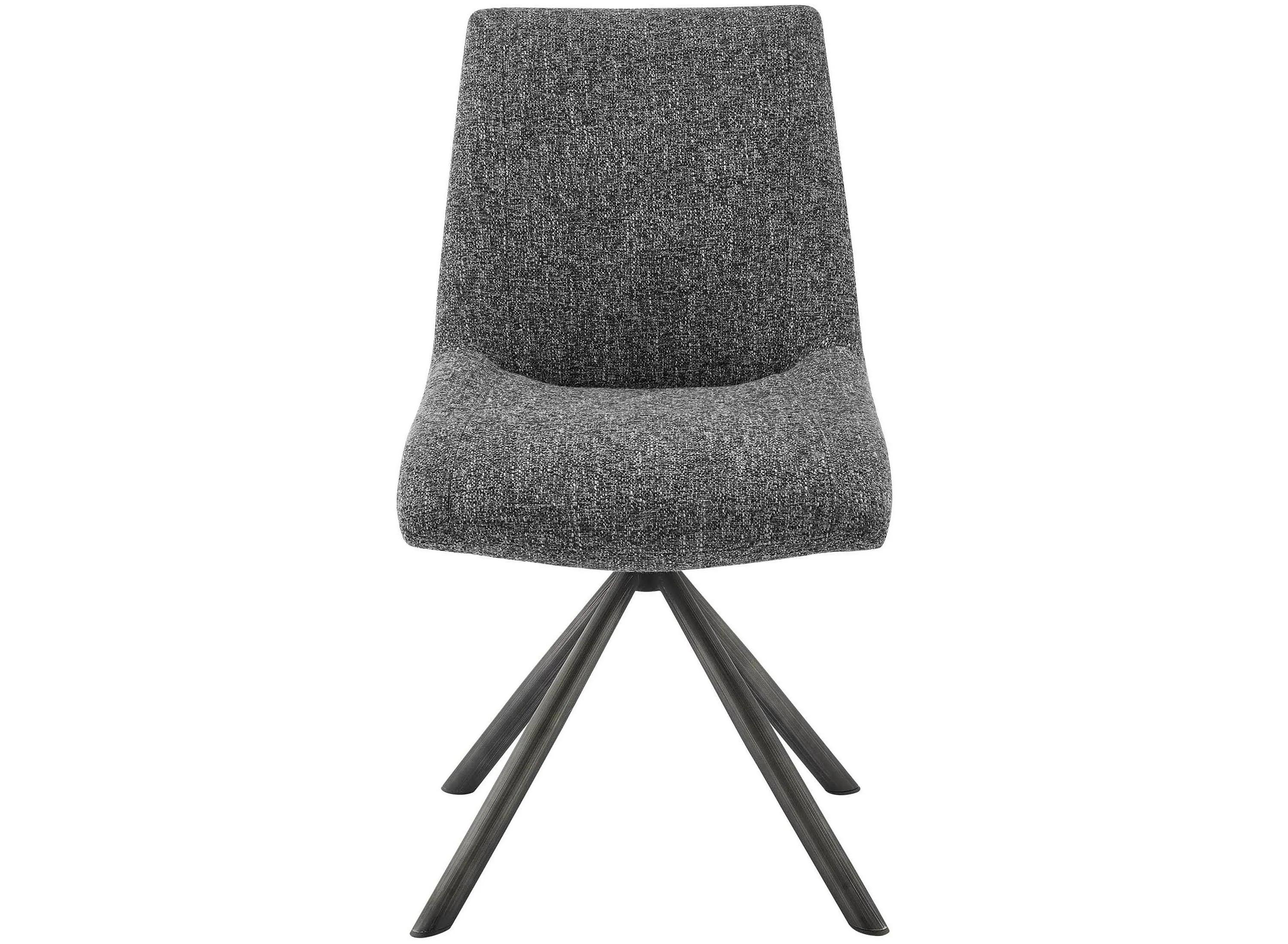Viona Fabric Swivel Dining Side Chair (Set of 2)