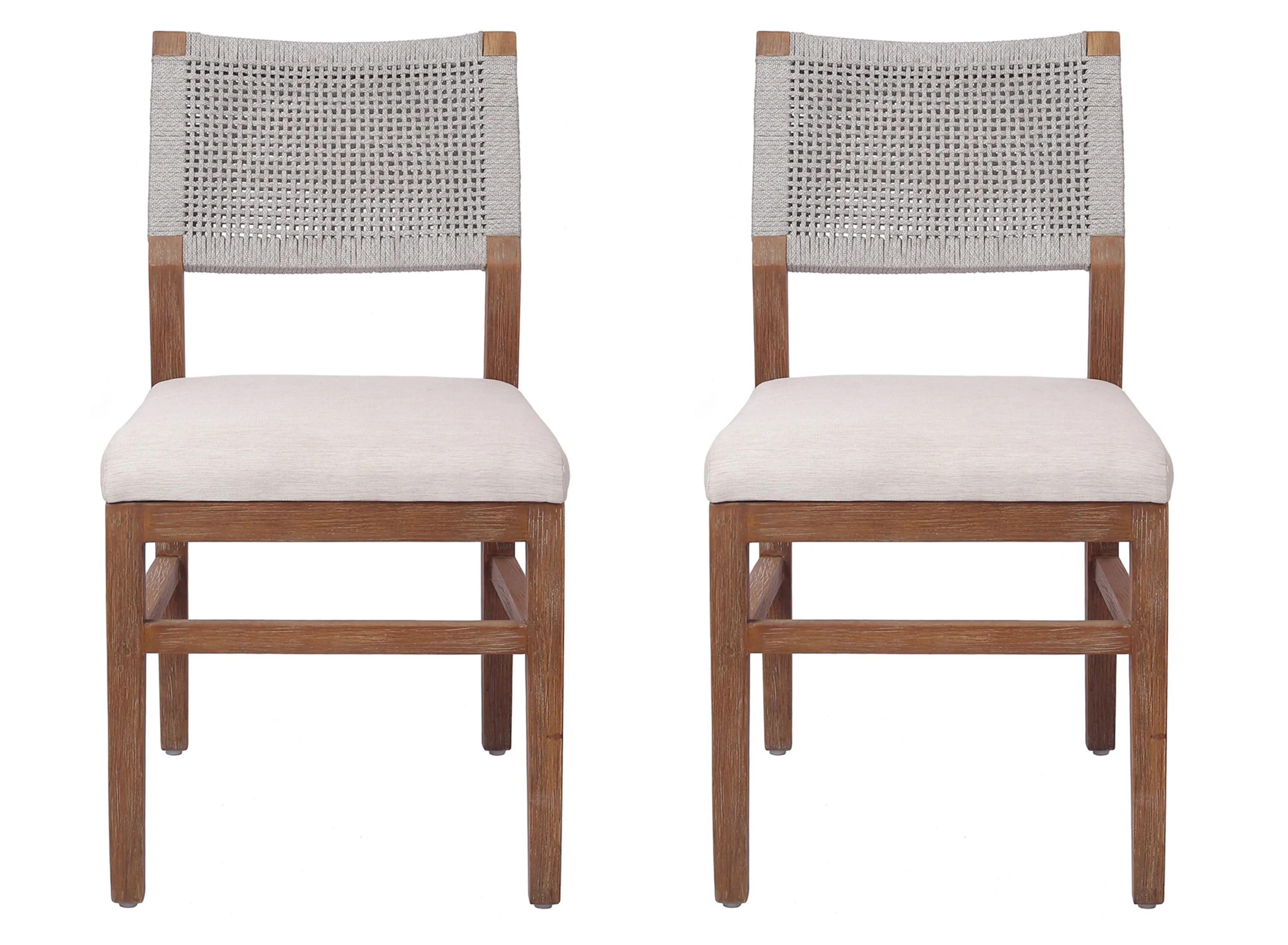 Pierre Rope Dining Chair: Set of 2