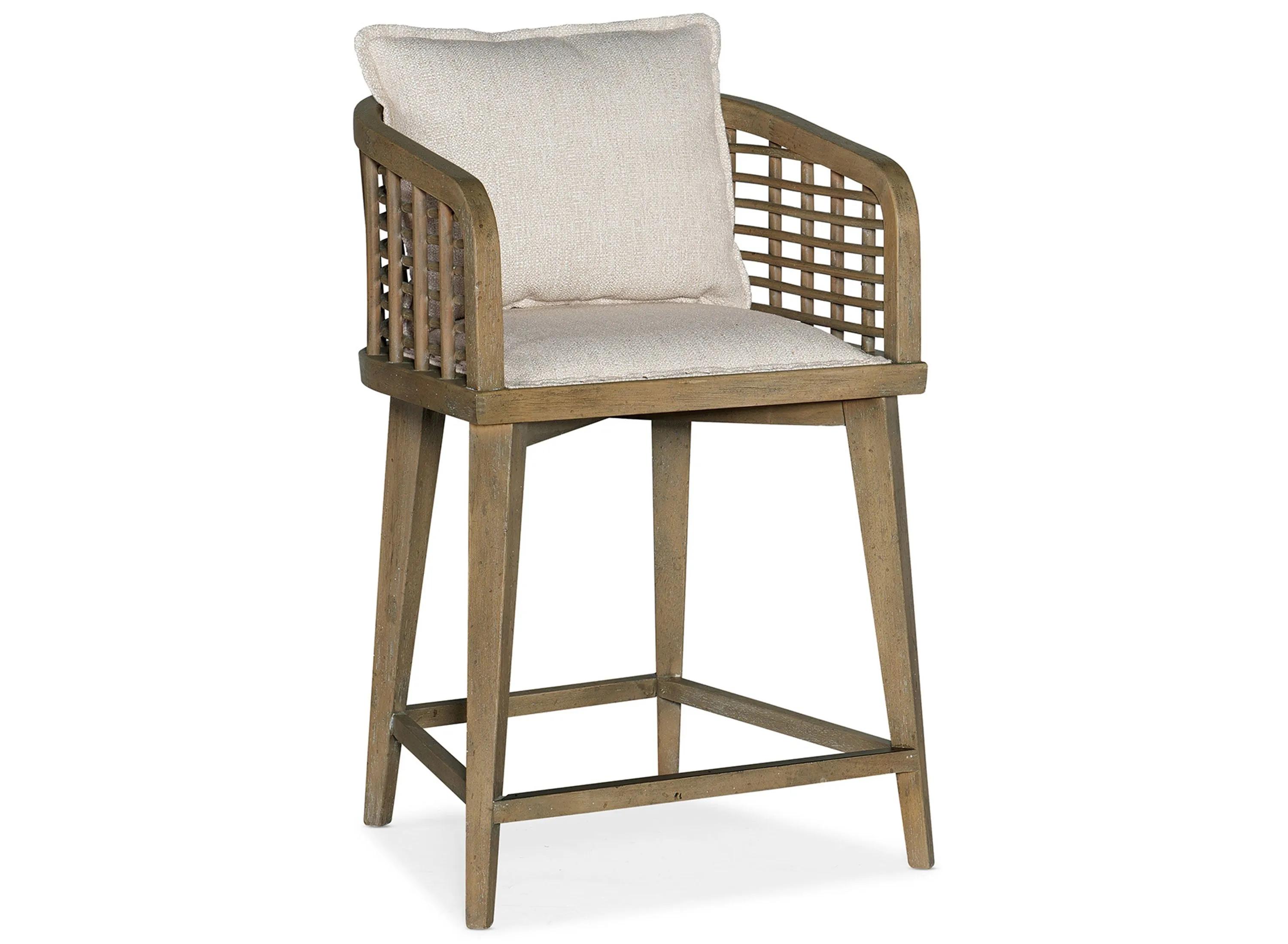 Surfrider Barrel Back Counter Stool