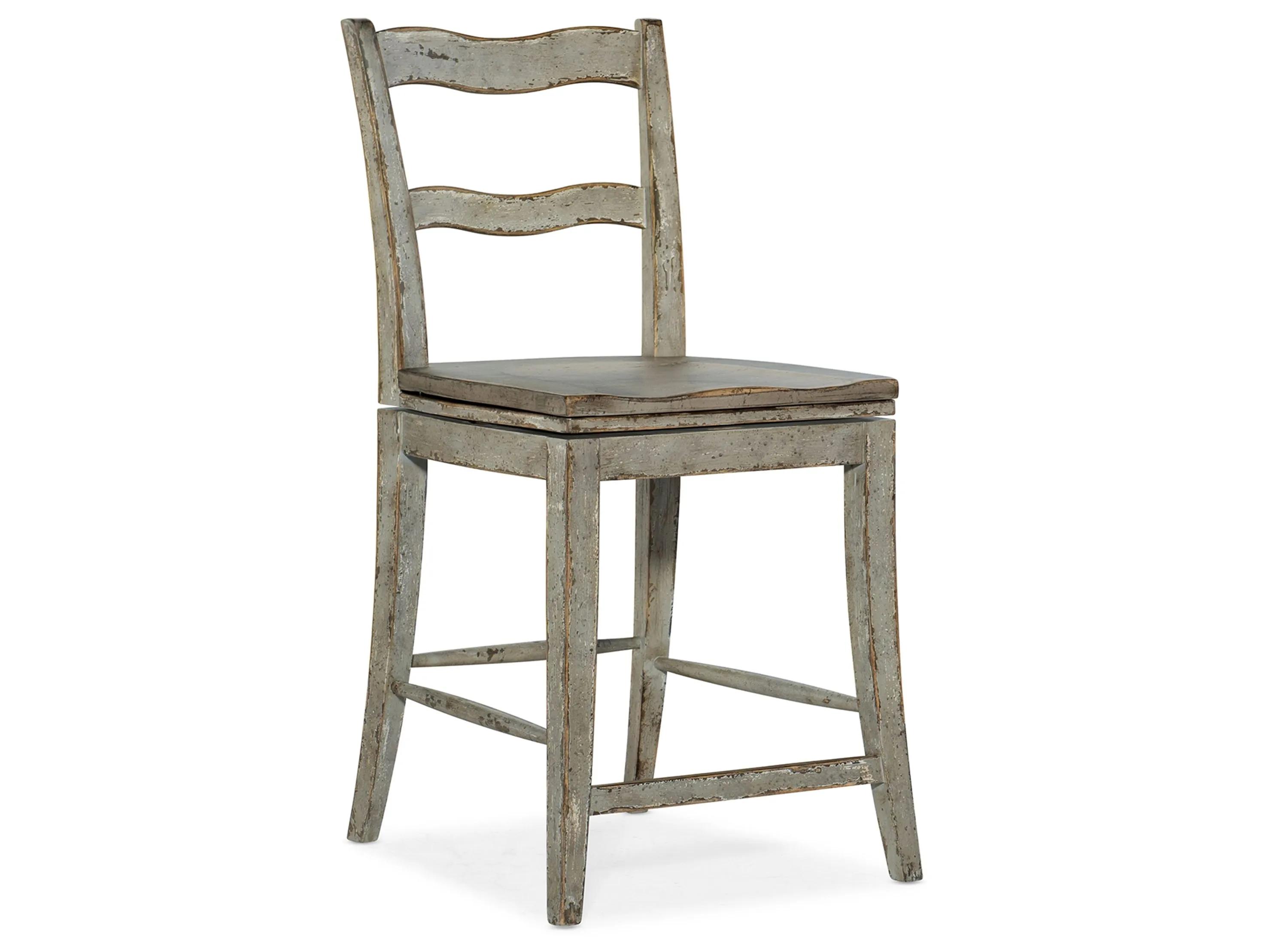 Alfresco La Riva Ladder Back Swivel Counter Stool
