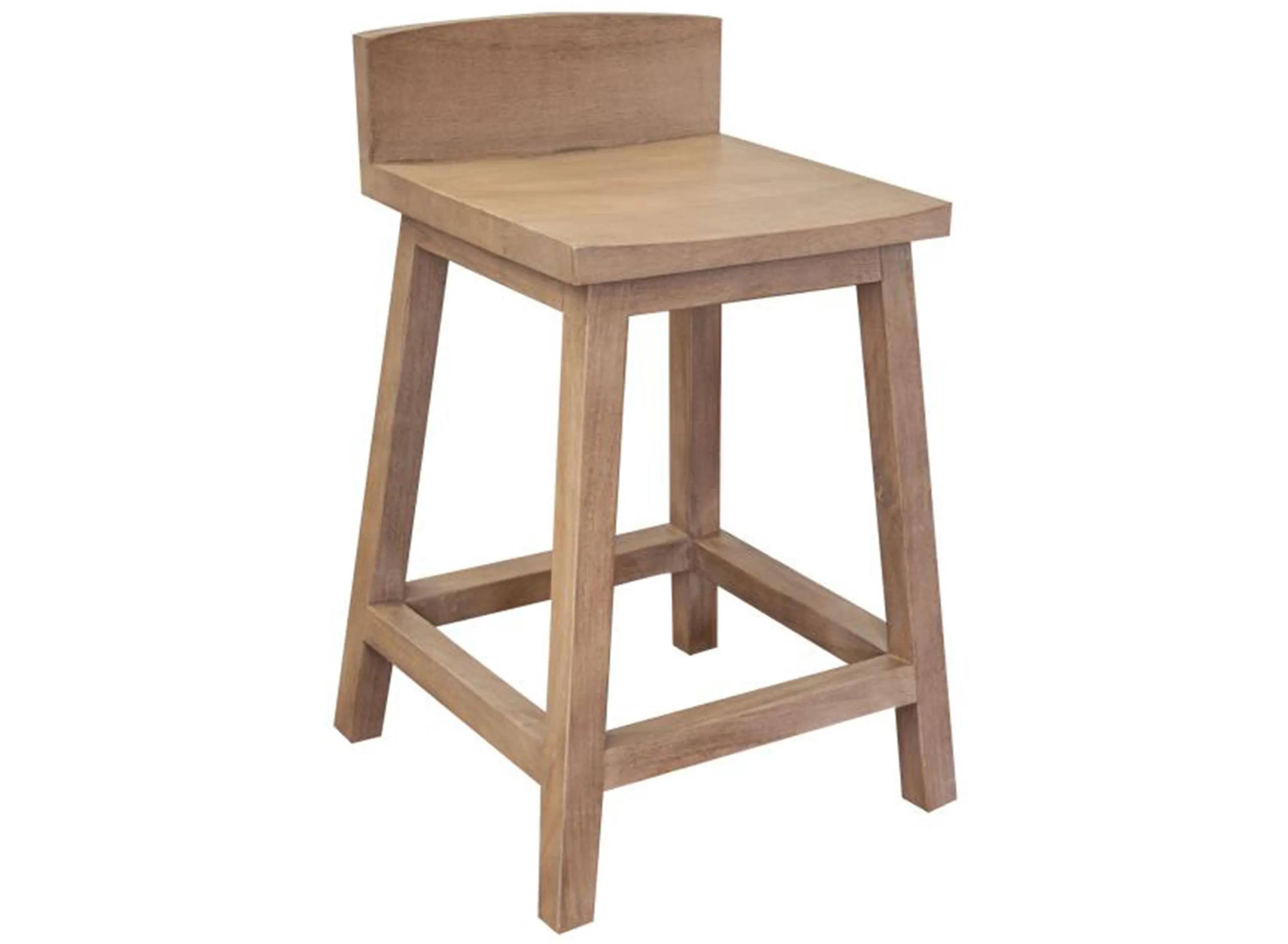 Natural Parota Barstool- Set of 2
