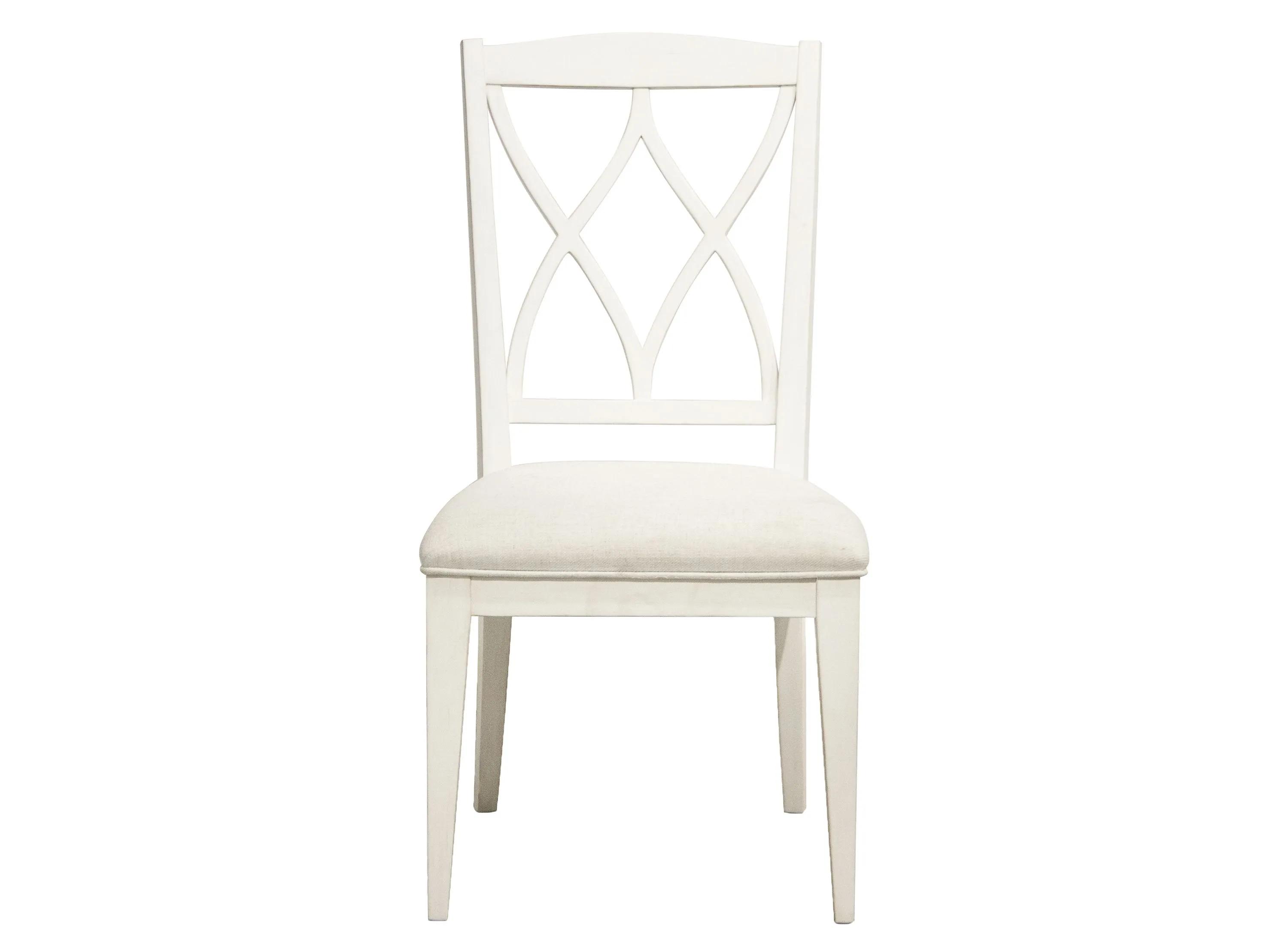 Myra Upholstered Double X-Back Dining Chair
