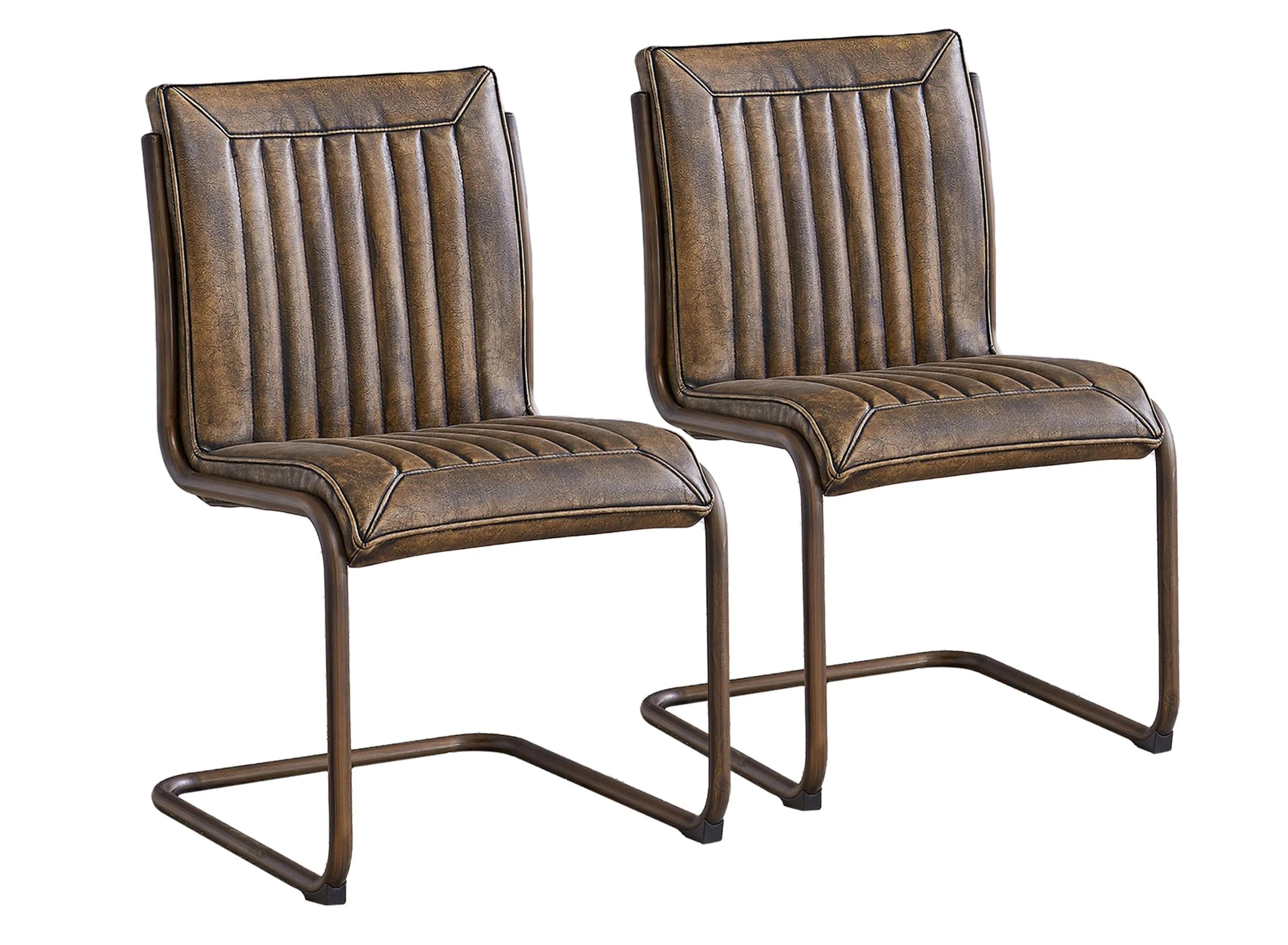Cooper Dining Chair Gold Frame: Set of 2