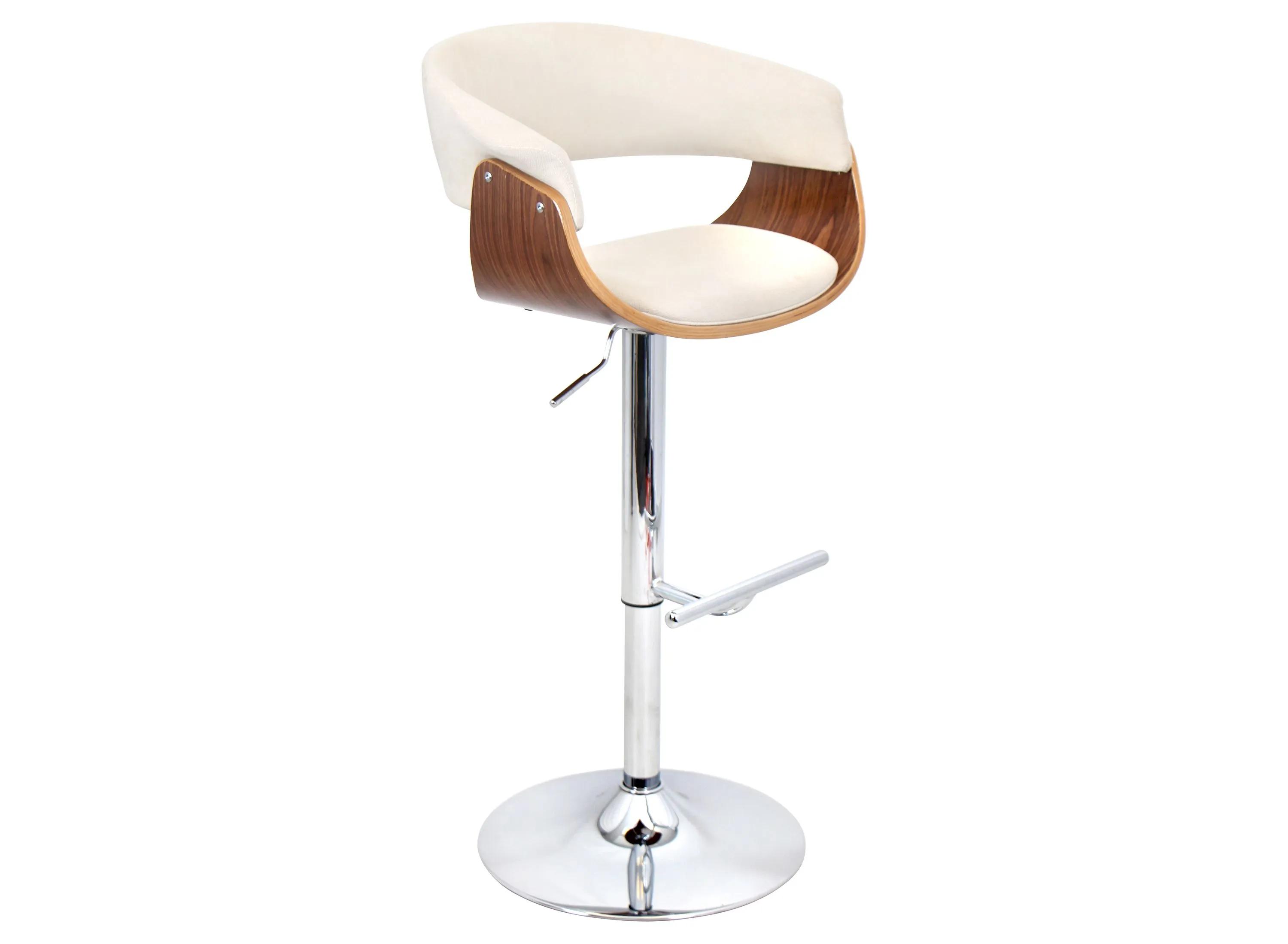 Vintage Mod Adjustable-Height Bar Stool