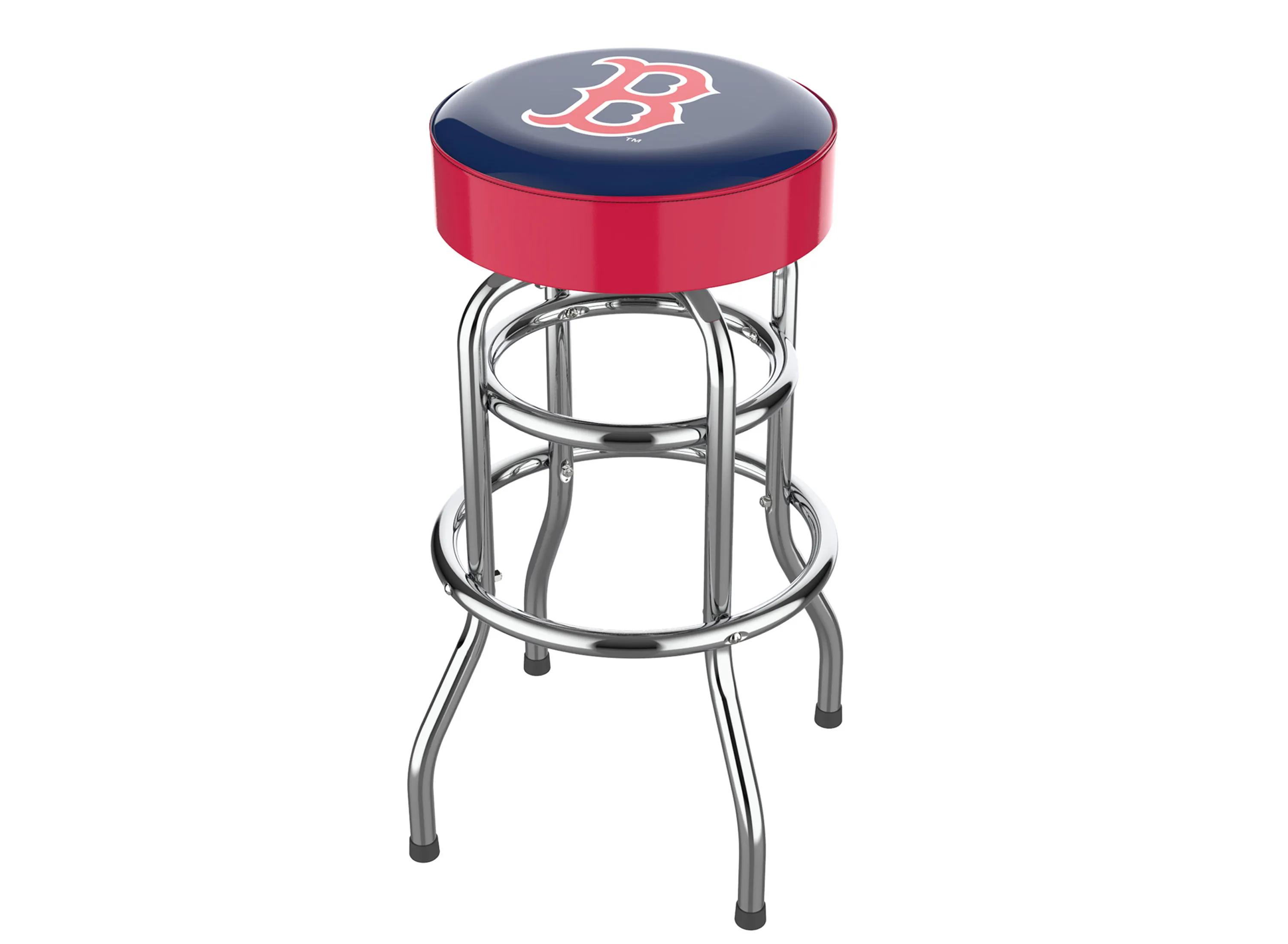 MLB Backless Swivel Bar Stool