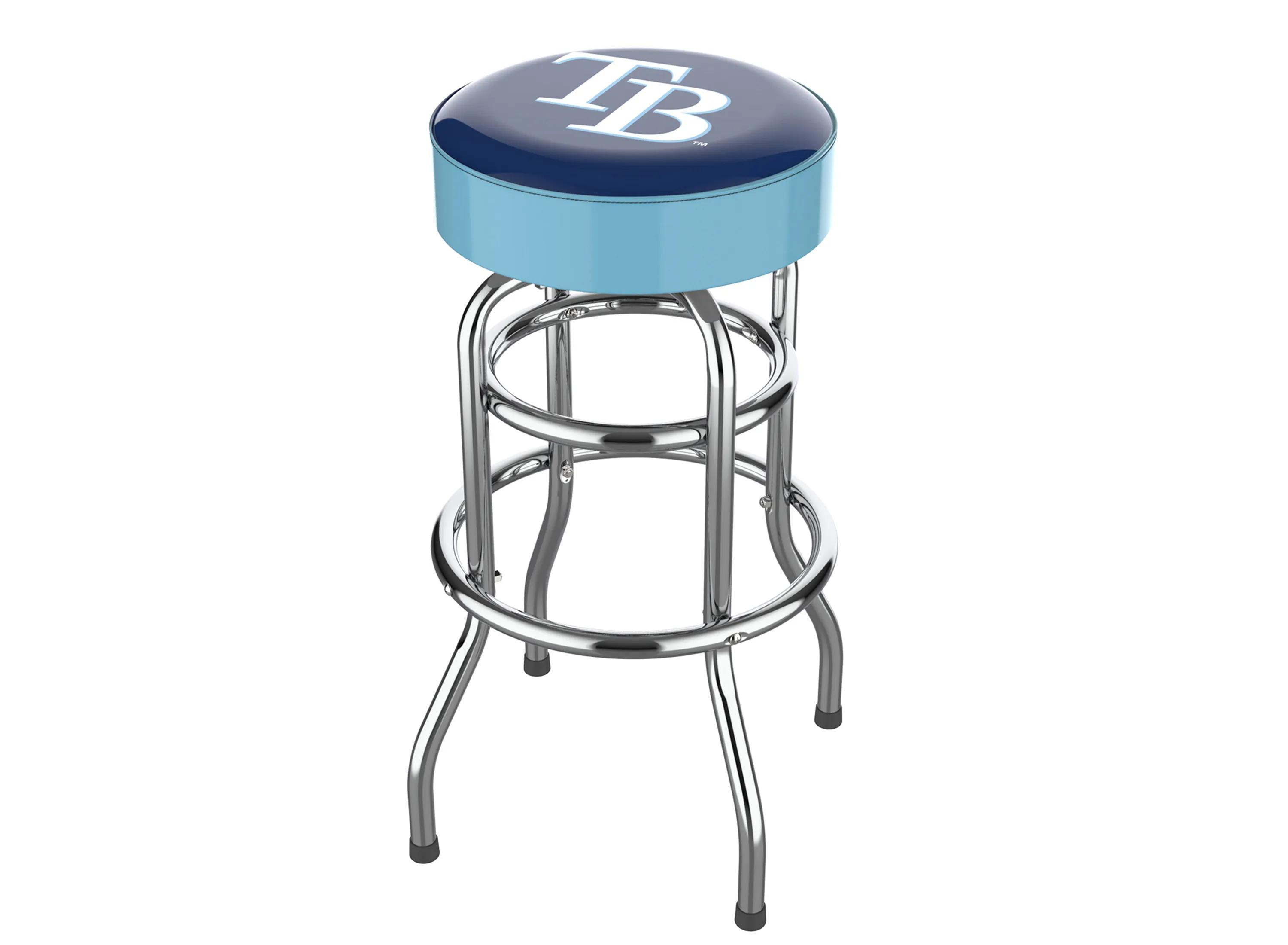 MLB Backless Swivel Bar Stool