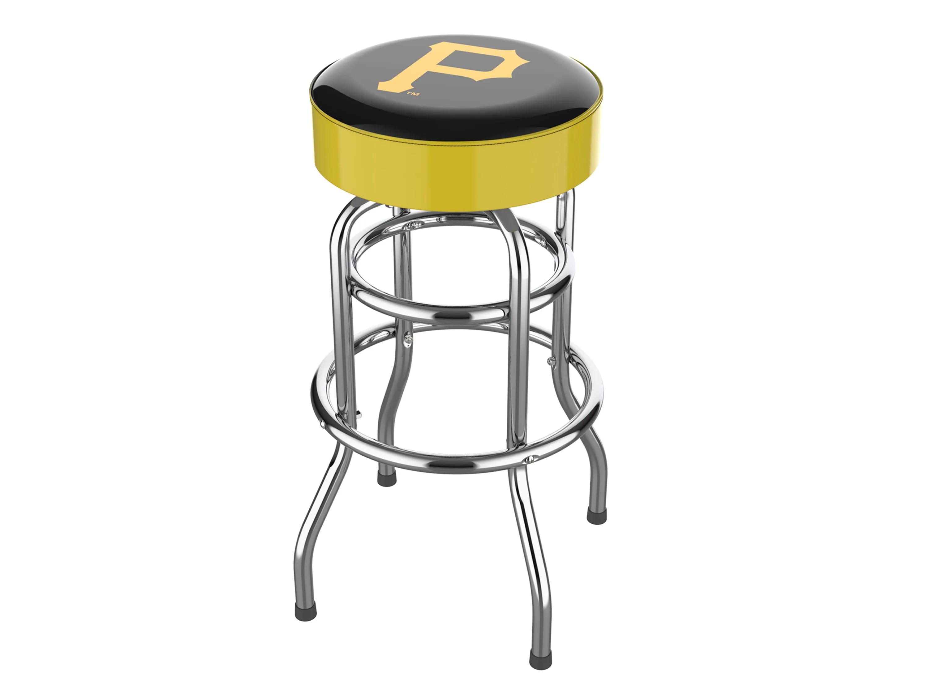 MLB Backless Swivel Bar Stool