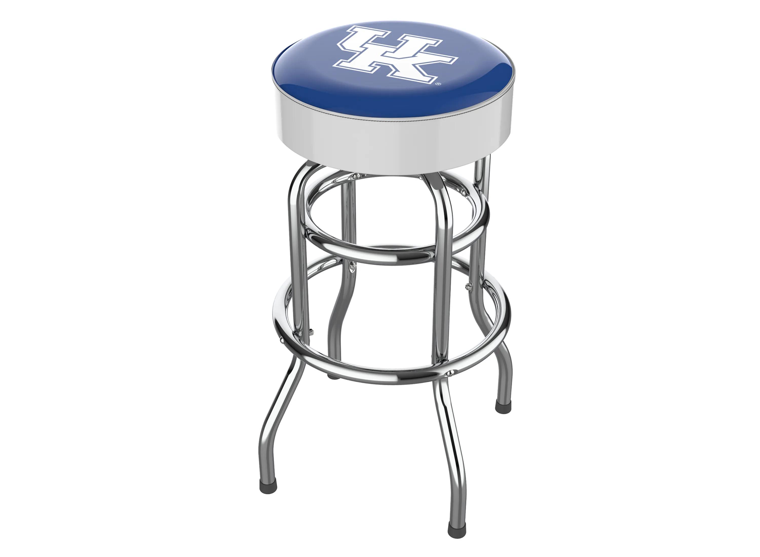 NCAA Backless Swivel Bar Stool