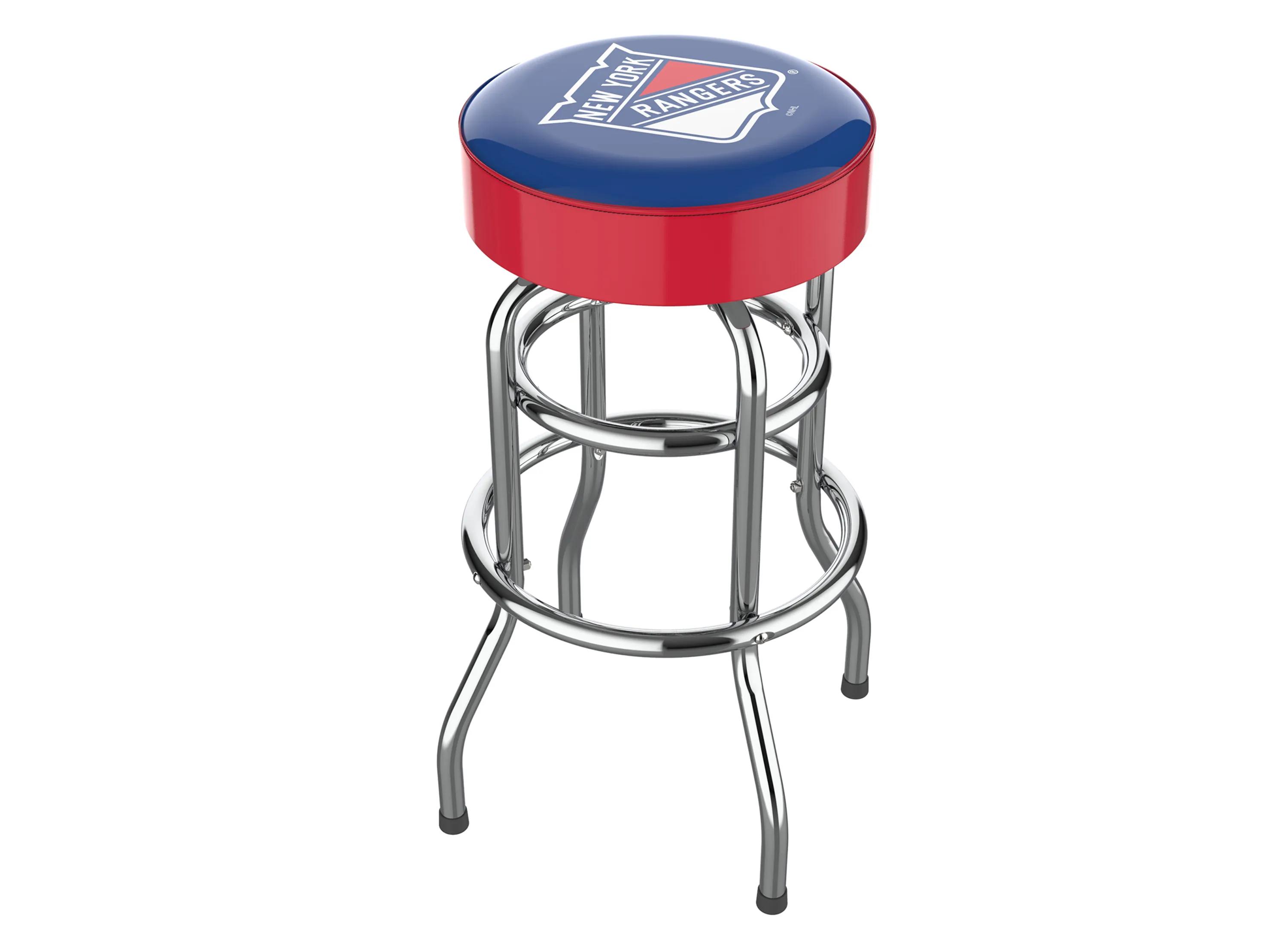 NHL Backless Swivel Bar Stool