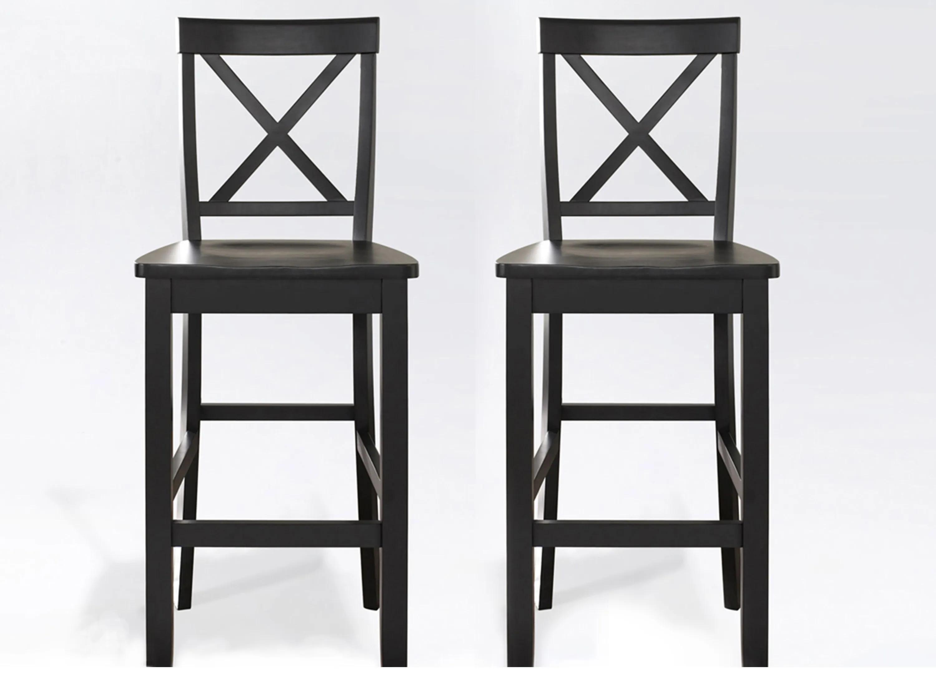 X-Back Bar Stool - Set of 2