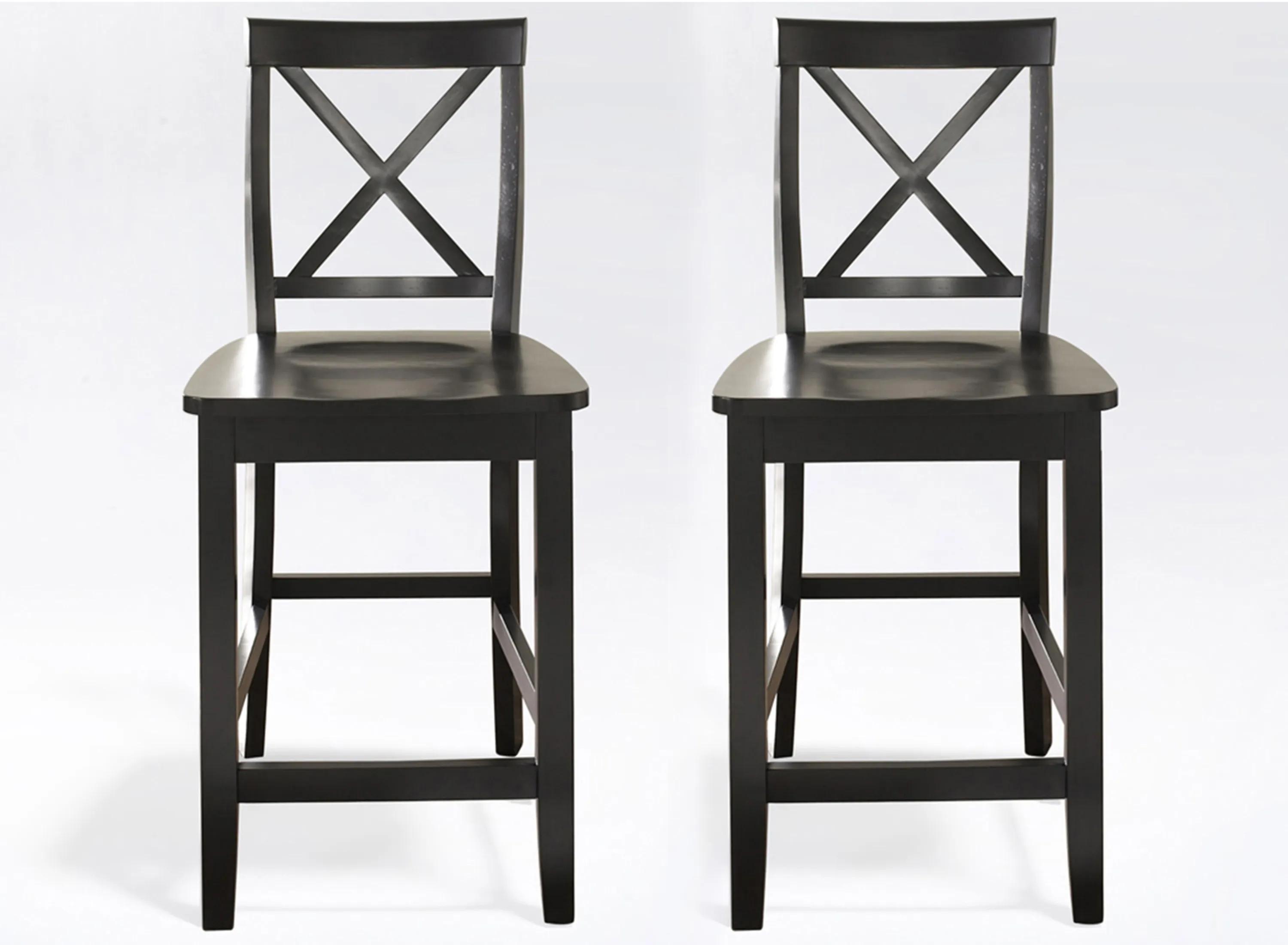 X-Back Counter Stool - Set of 2