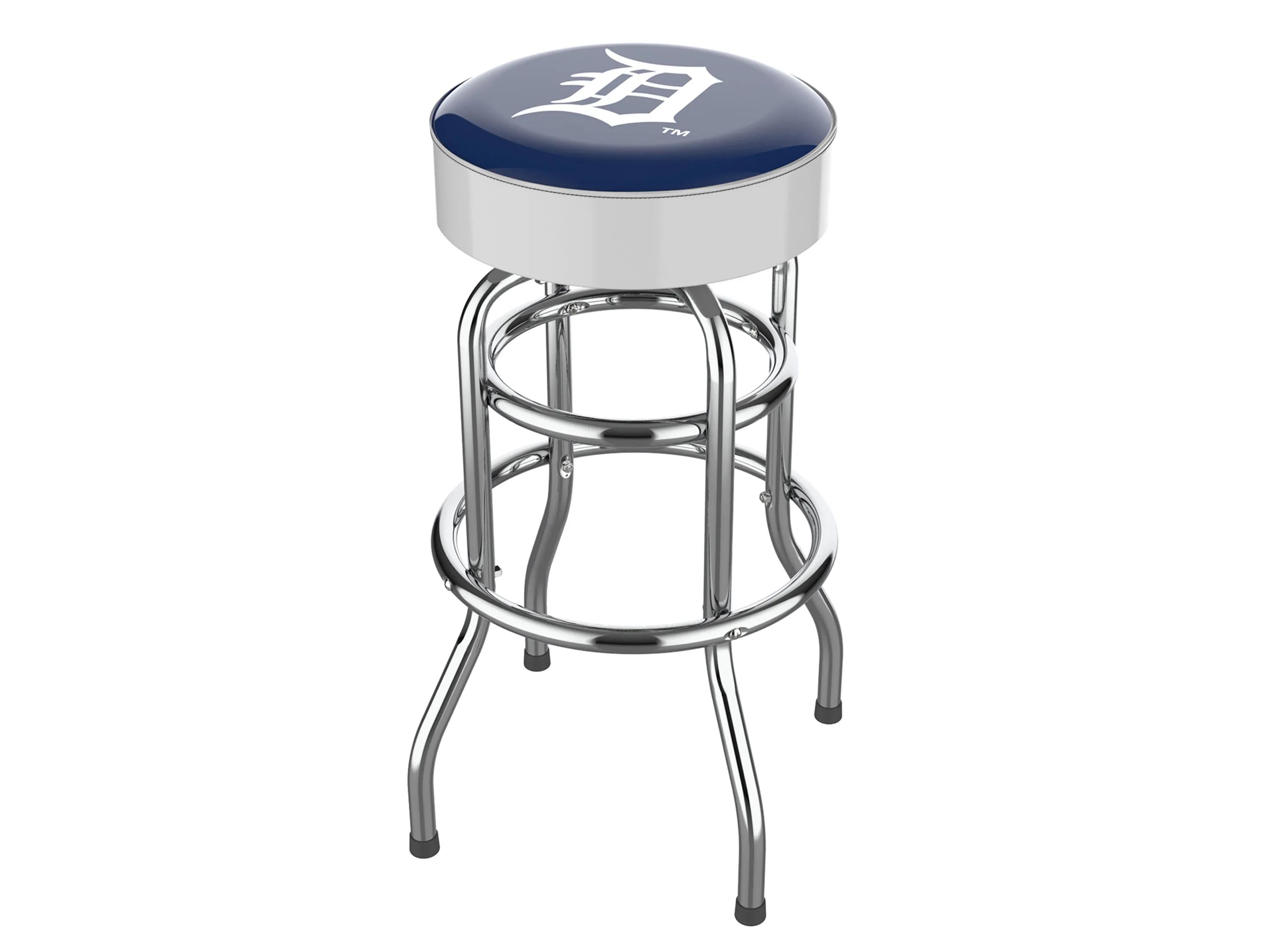 MLB Backless Swivel Bar Stool