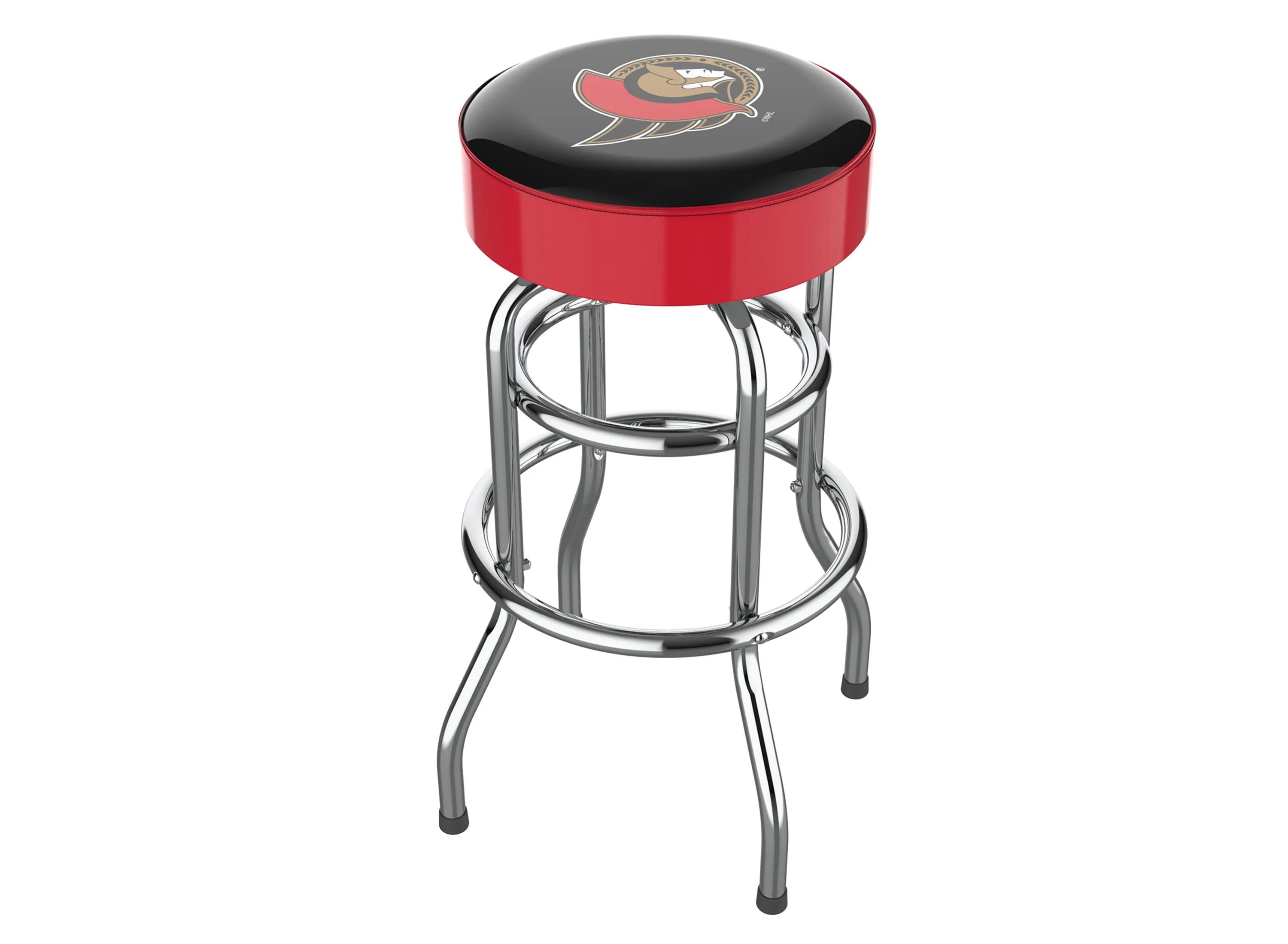 NHL Backless Swivel Bar Stool