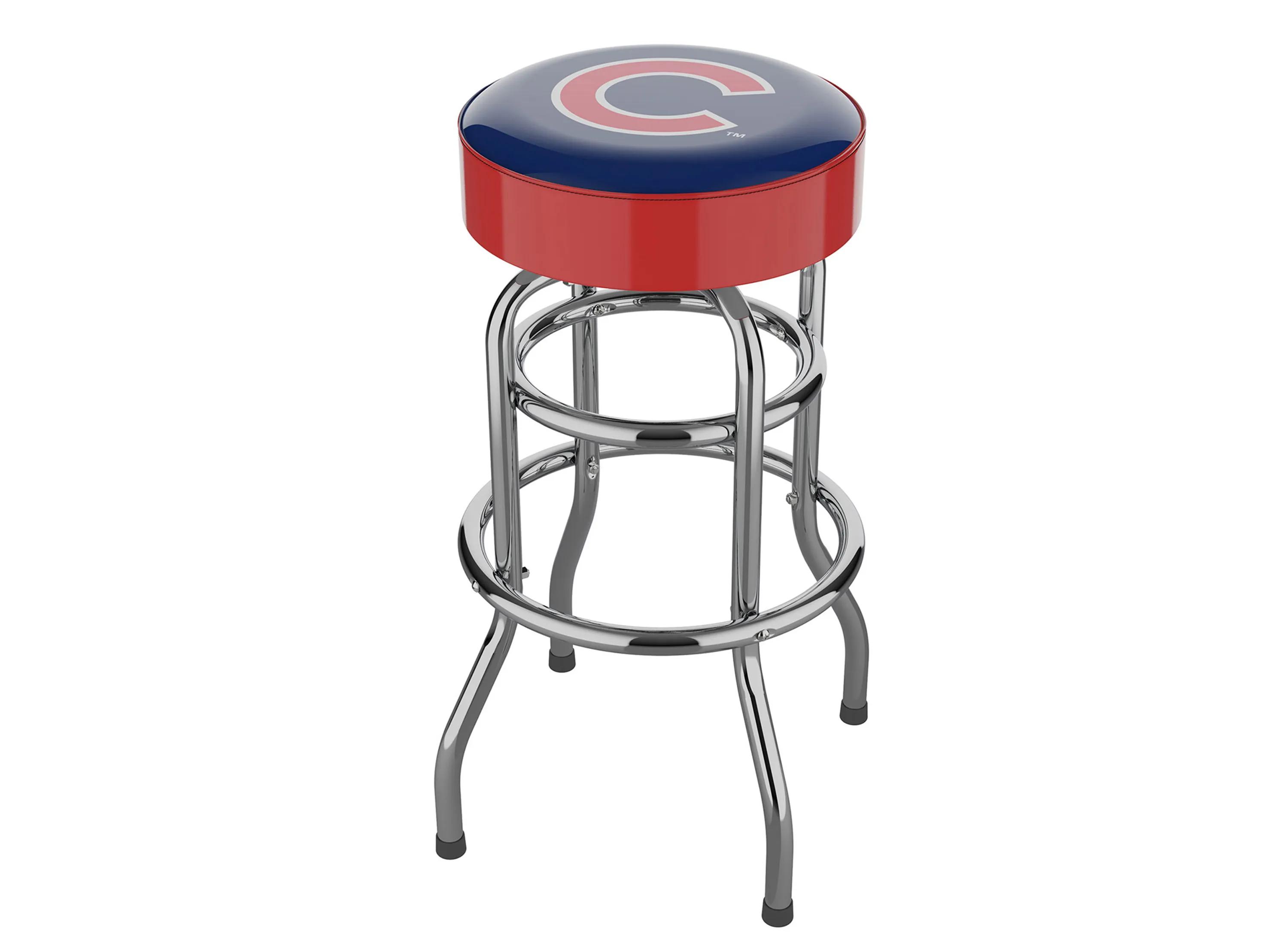 MLB Backless Swivel Bar Stool