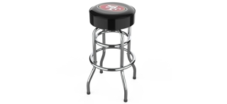 NFL Backless Swivel Bar Stool