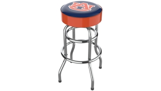NCAA Backless Swivel Bar Stool