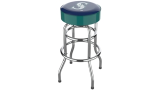 MLB Backless Swivel Bar Stool