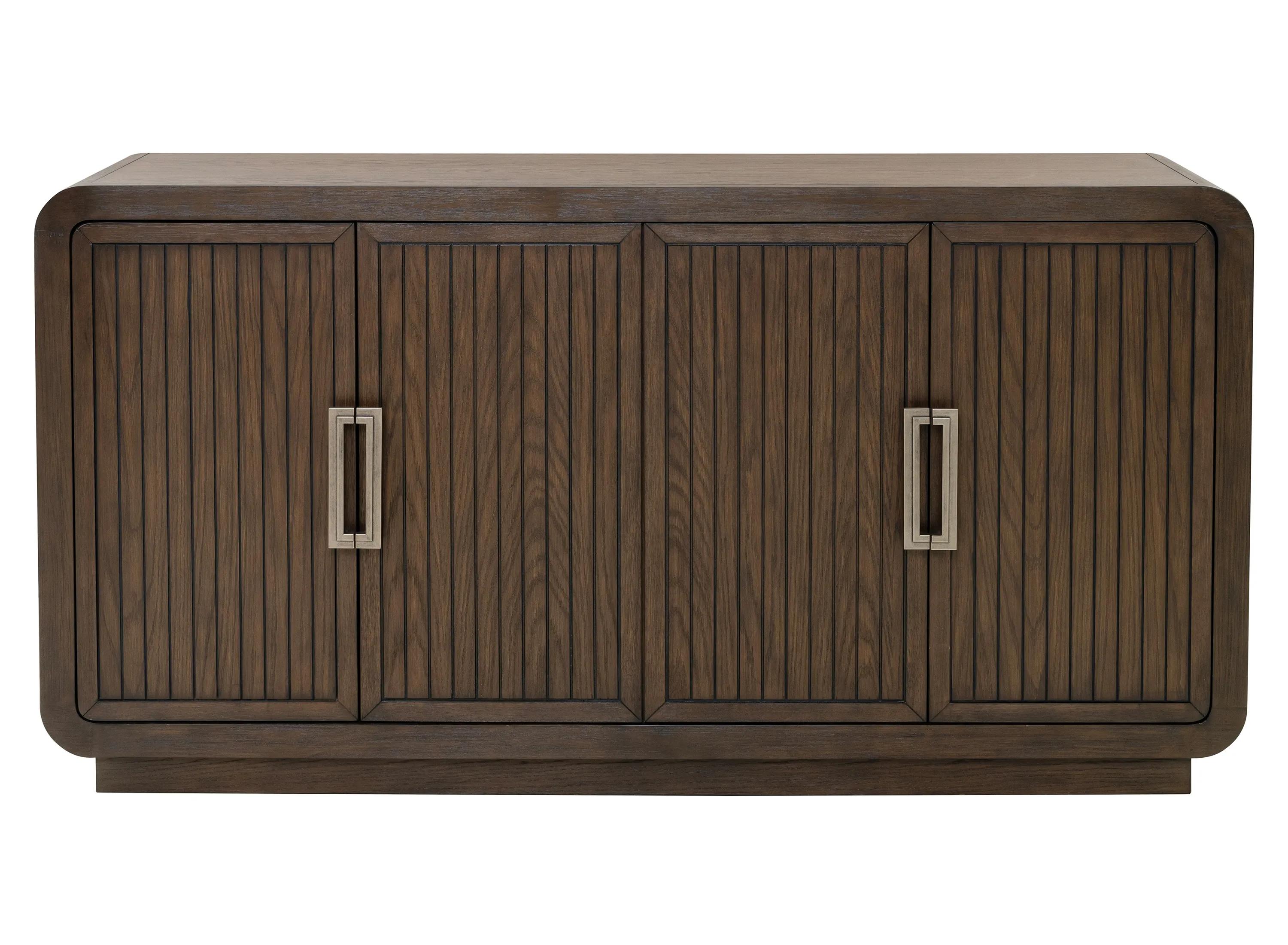 Athens Chocolate Brown 4 Door Buffet