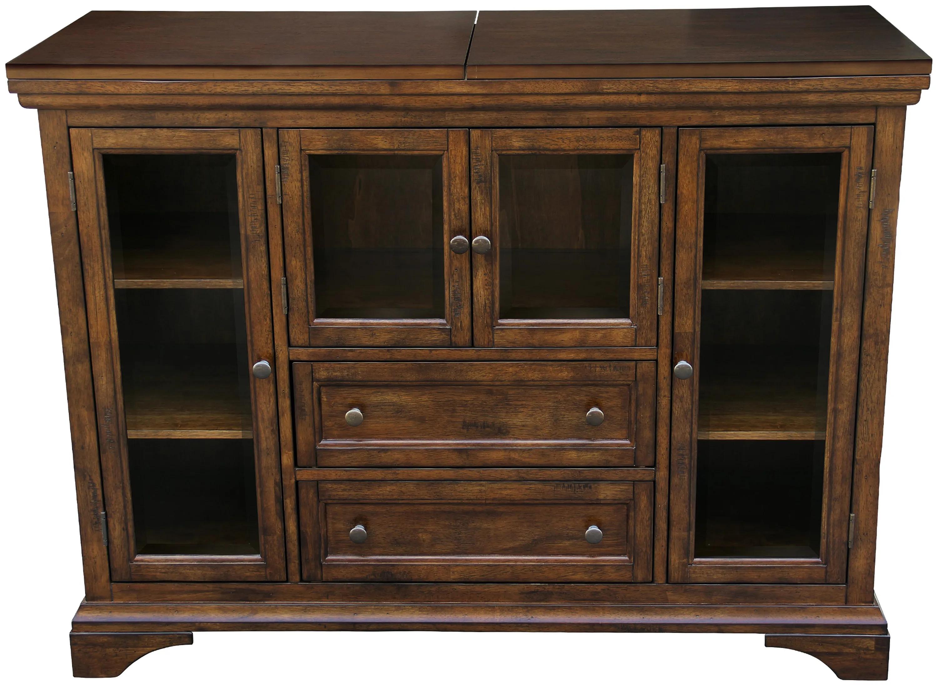 Mariposa Rustic Whiskey Flip Top Server