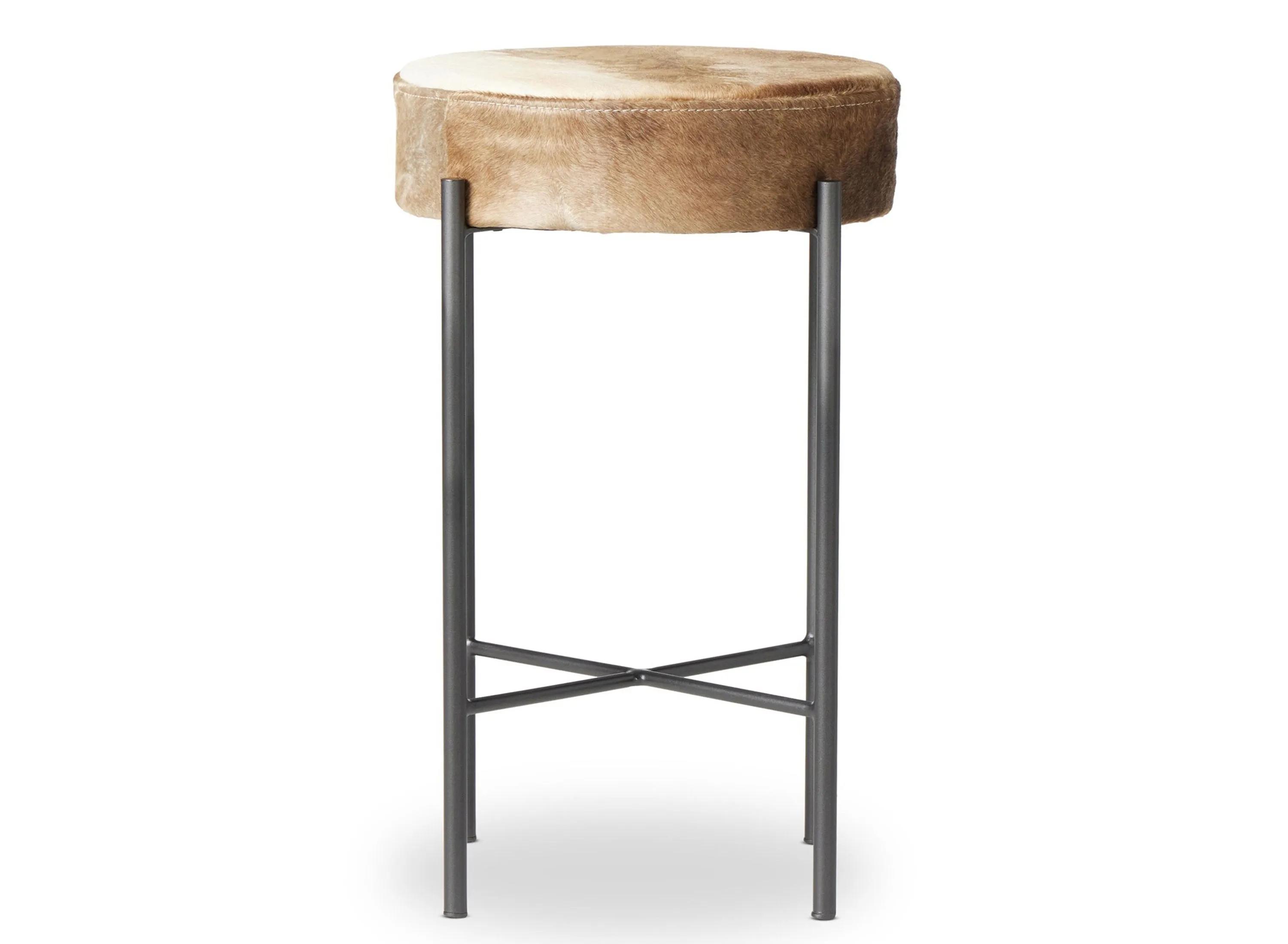 Sevilla Nocona Speckled Hide Upholstered Bar Stool