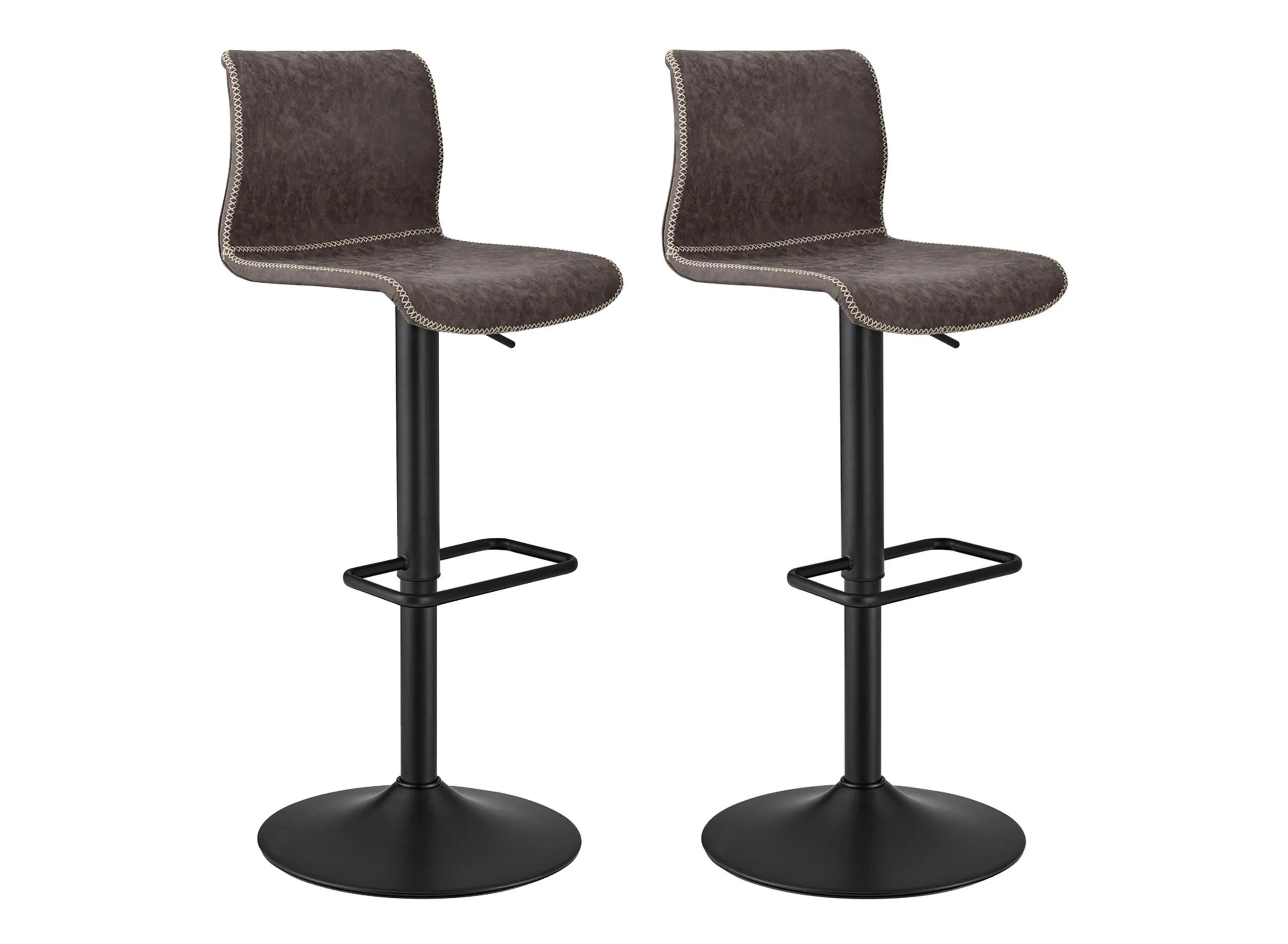 Jayden Gaslift Bar Stool: Set of 2