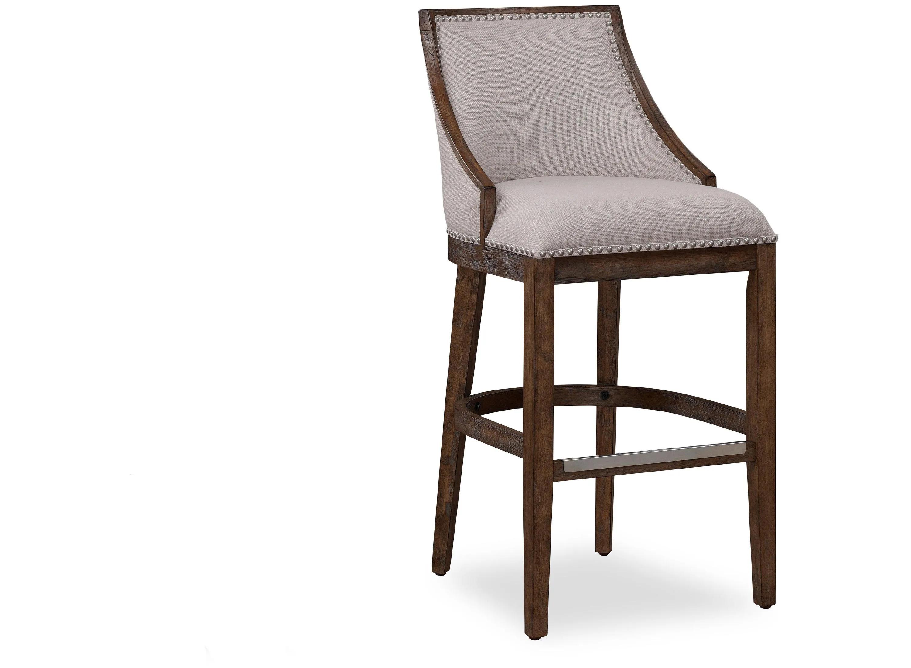 Keller Natural 30" Bar Stool with Back