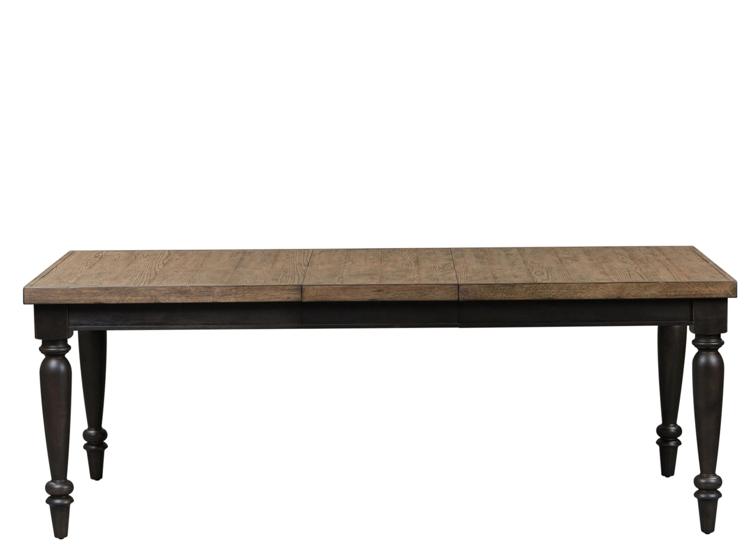 Harvest Home Chalkboard Rectangular Extendable Dining Table