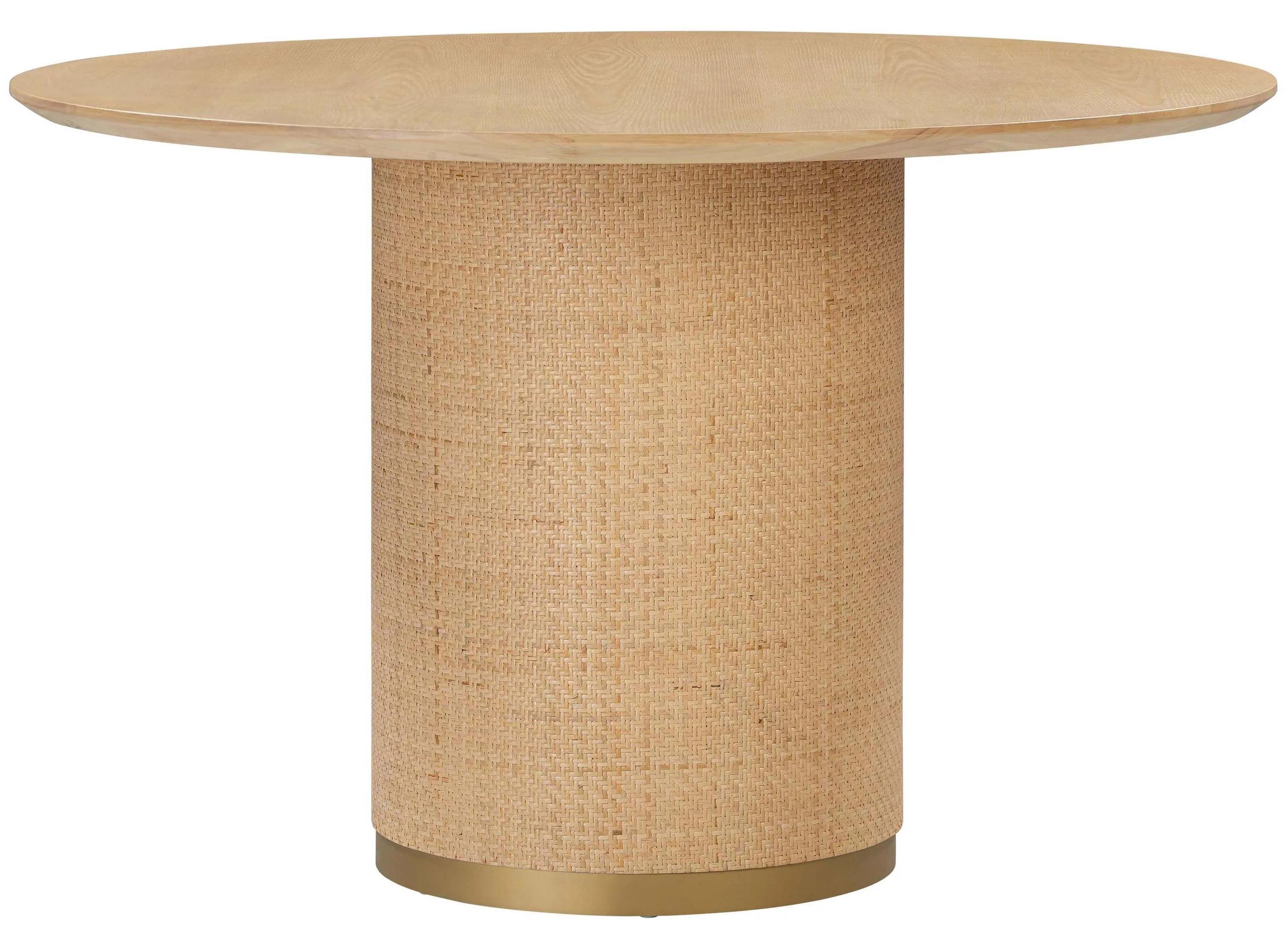 Akiba Natural 49" Round Dining Table