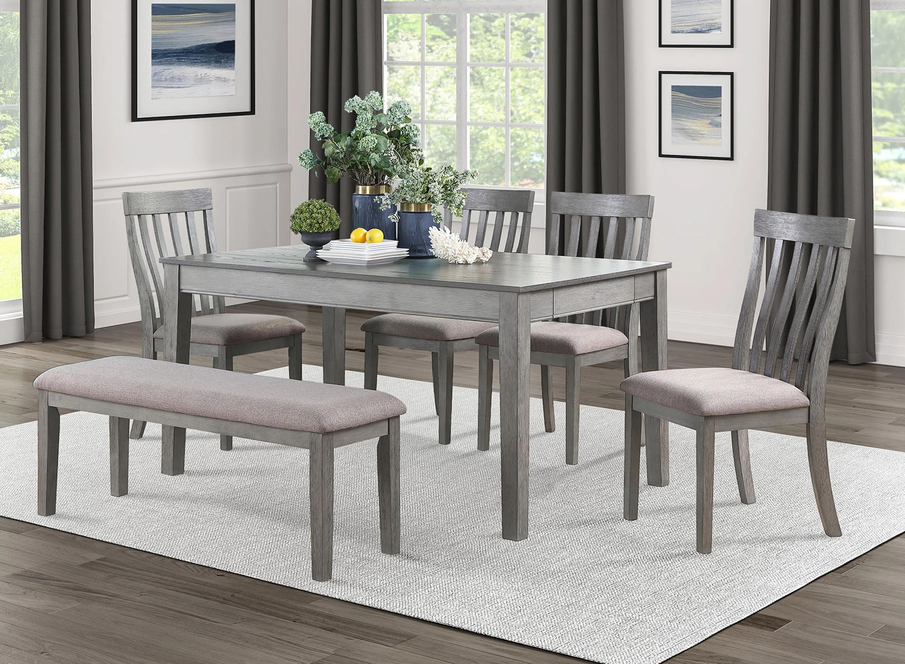 Brim 6-pc. Dining Room Set With Bench