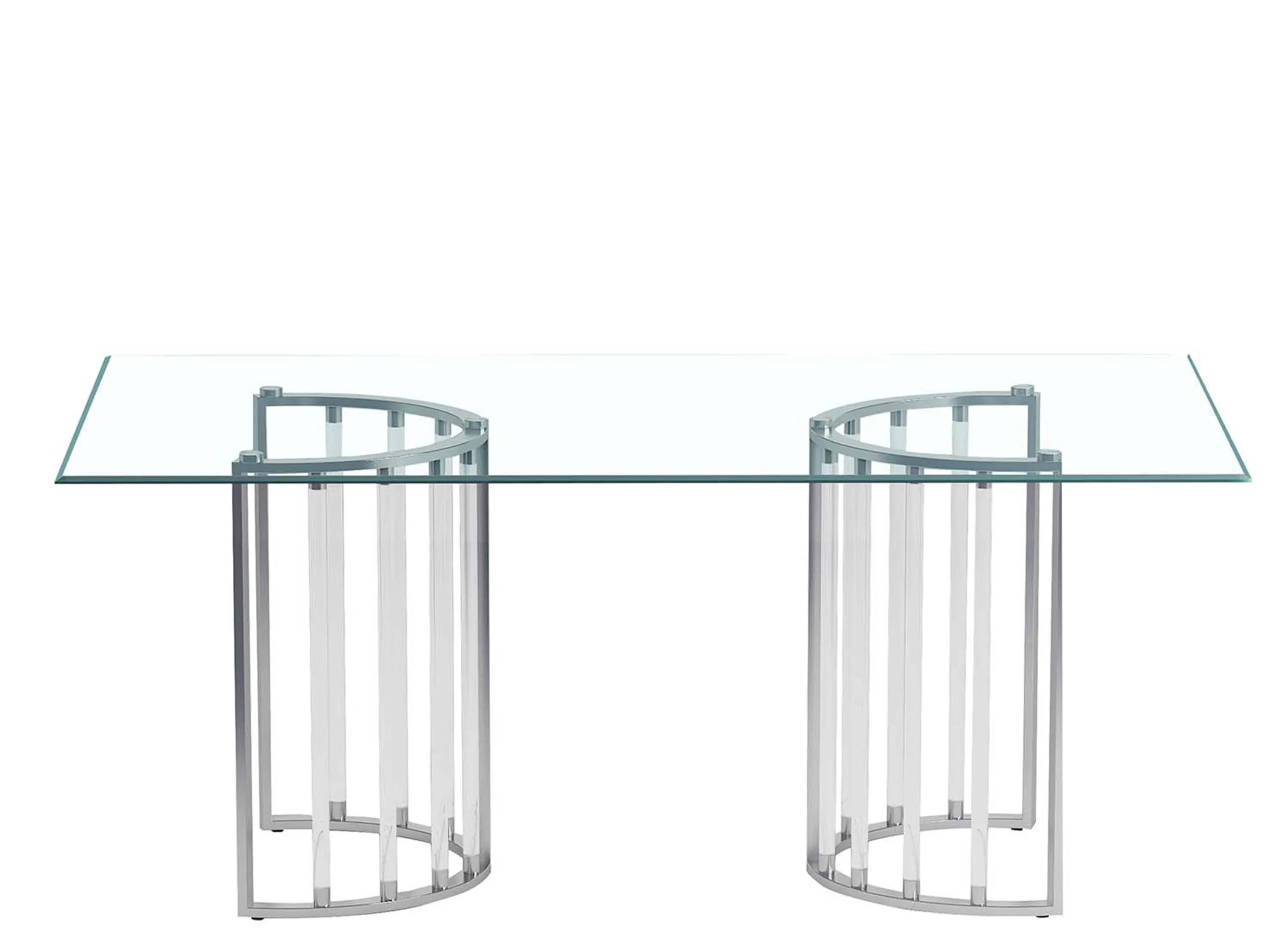 Trisha Glass Dining Table
