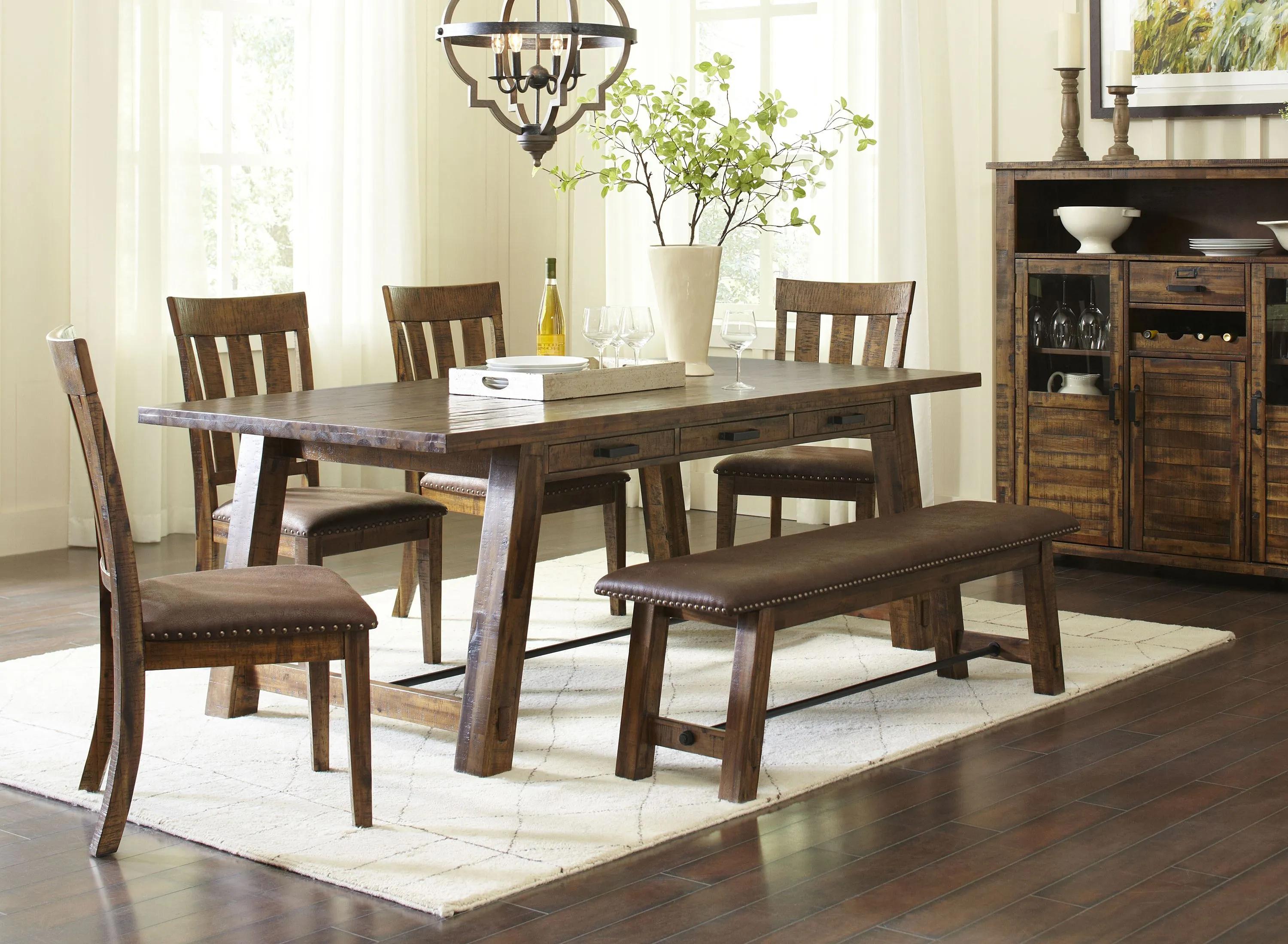 793315118 Cannon Valley 6-pc. Trestle Dining Set sku 793315118