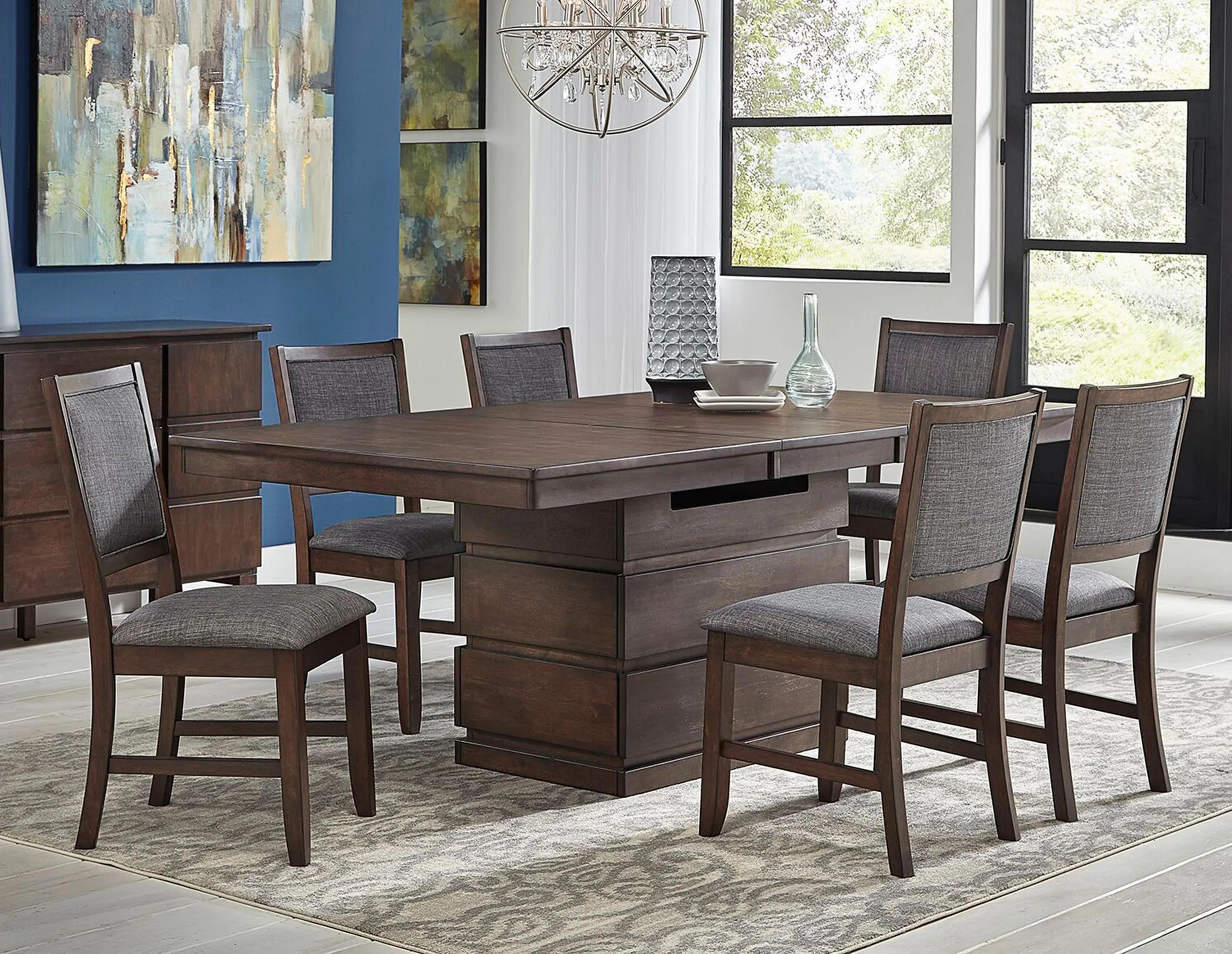 794163000 Chesney 7-pc. Dining Set with Adjustable-Height Ta sku 794163000