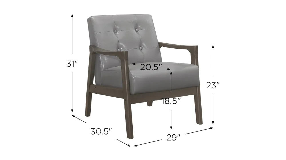 Cecily Accent Chair Dimensions