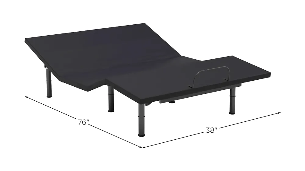 Reverie 3EM Adjustable Base Dimensions
