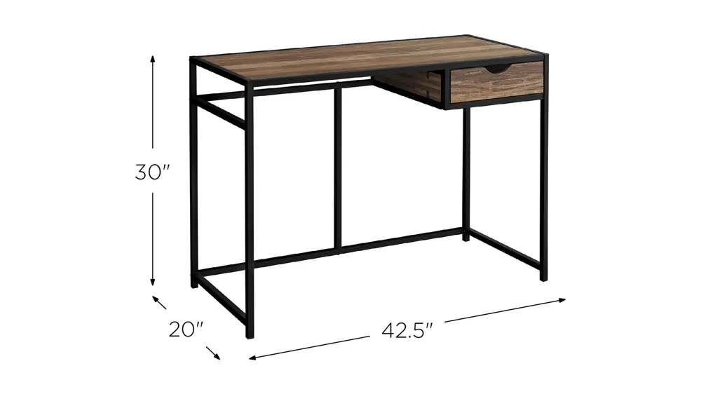 Edgar Computer Desk Dimensions