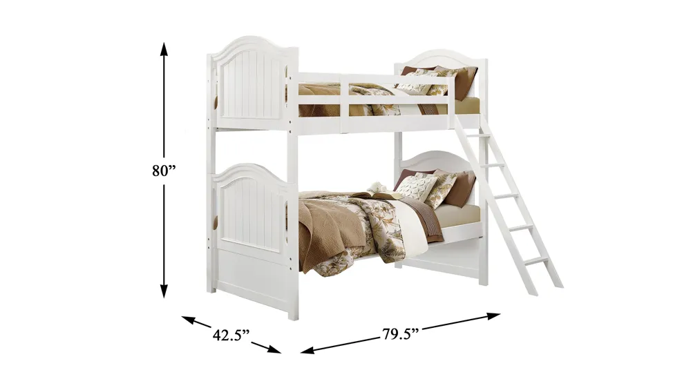 Willow Point Bunk Bed Dimensions