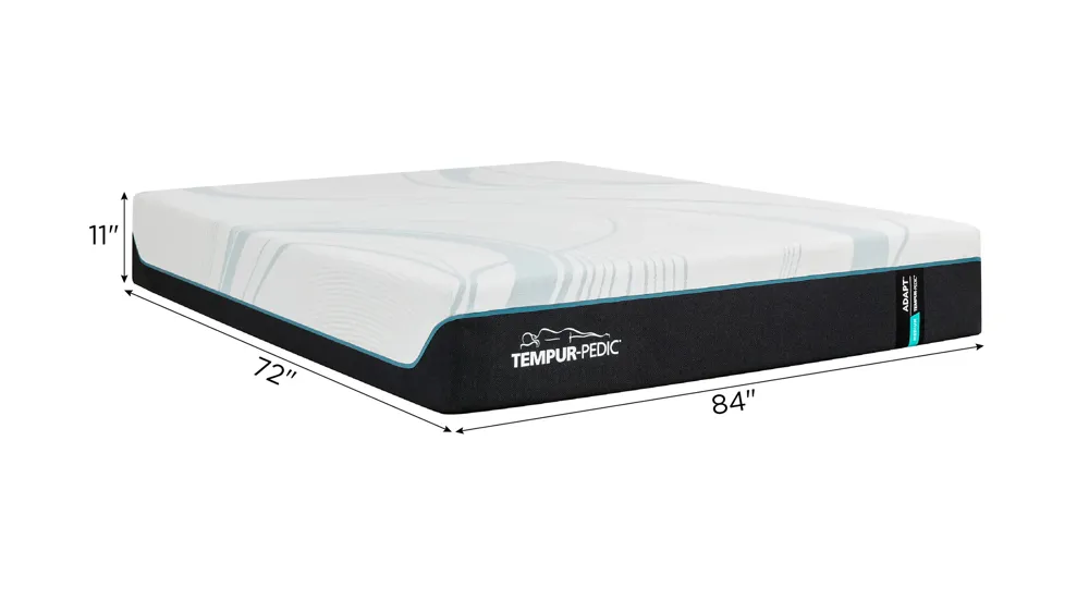 Tempur-Pedic Adapt 2.0 Medium Memory Foam Mattress Dimensions