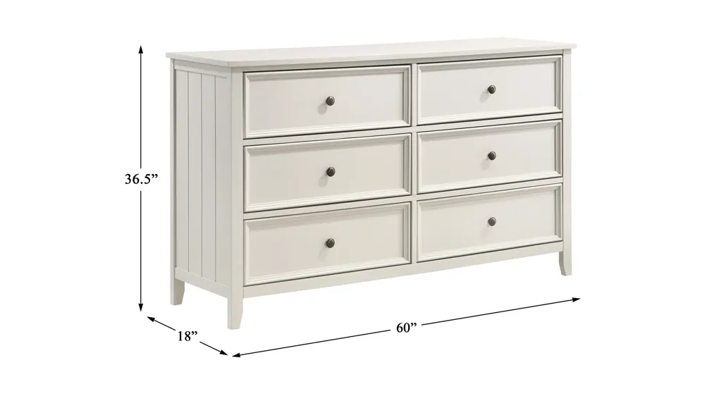 Serena Dresser Dimensions